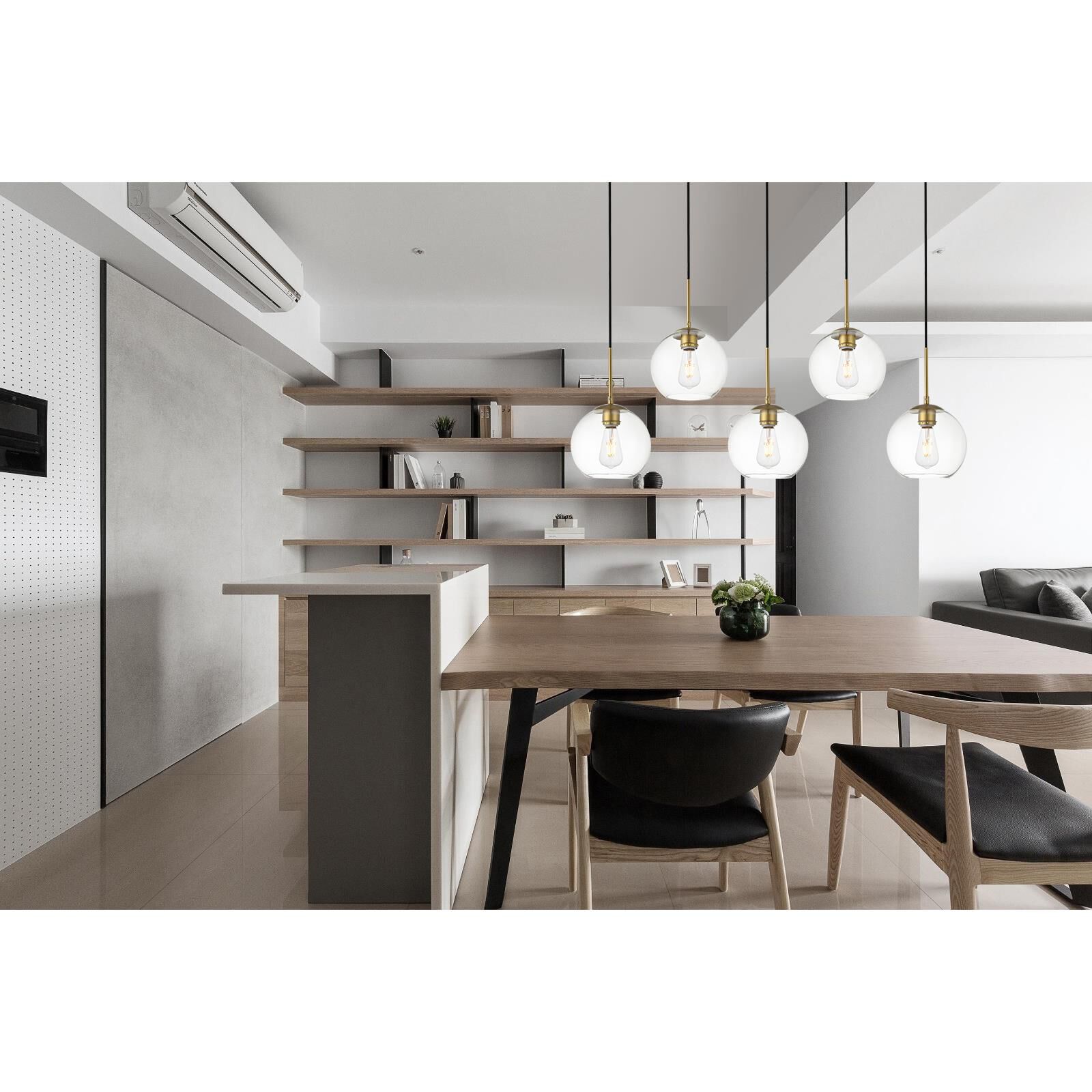 Baxter 42 Inch Linear Suspension Light by Elegant Lighting