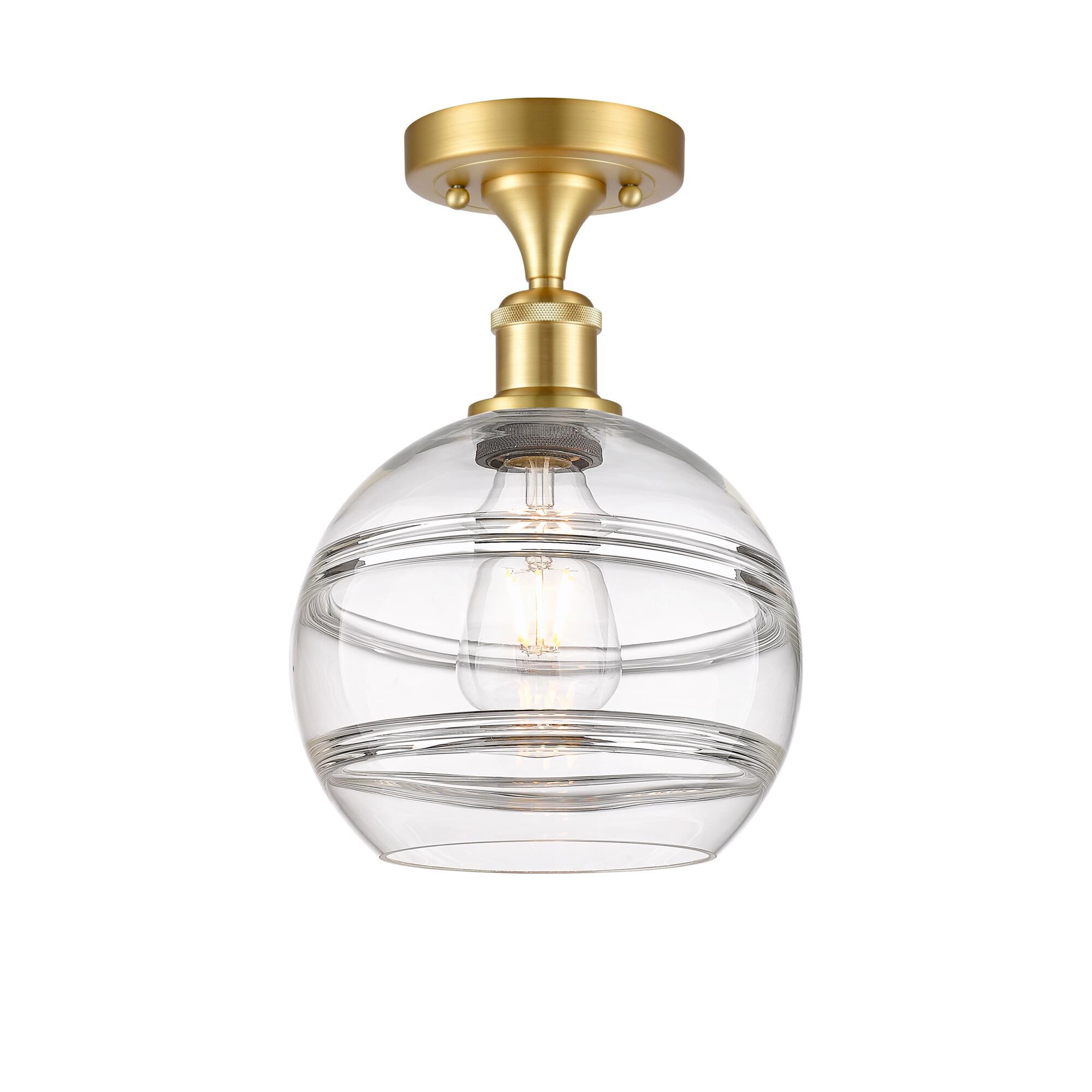 Bruno Marashlian Rochester 8 Inch Semi Flush Mount by Innovations Lighting