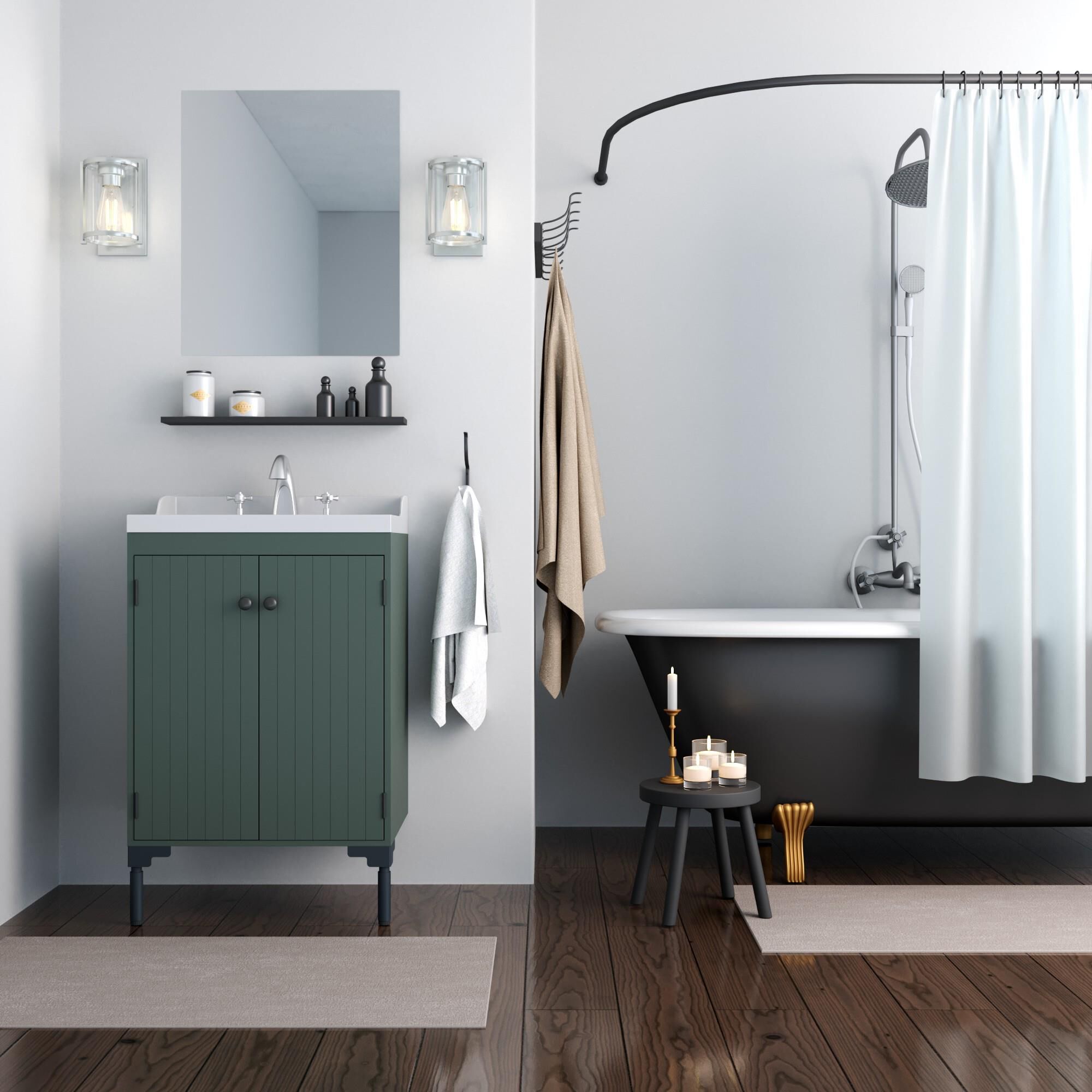 Shown in Brushed Nickel finish