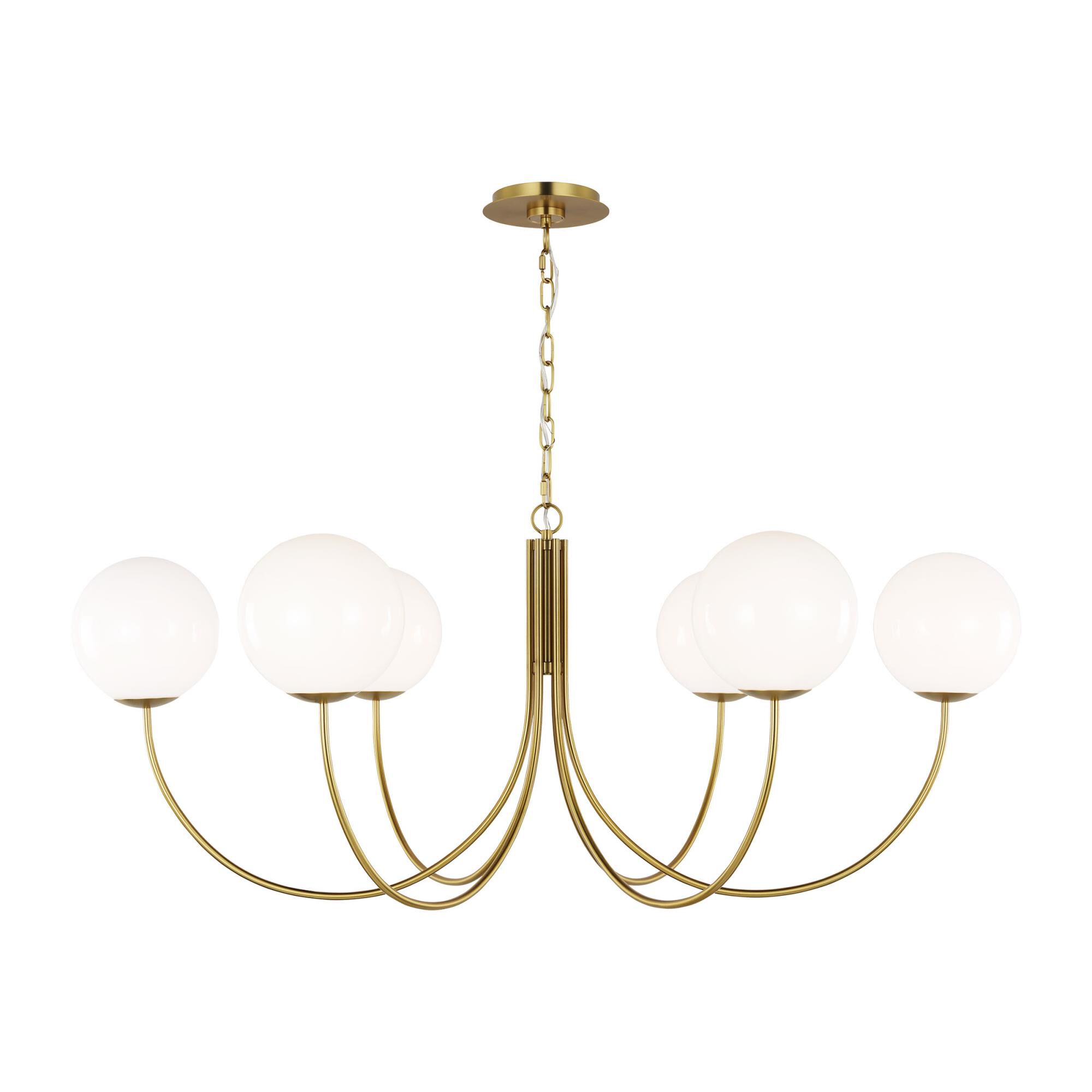 kate spade new york Noemie 42 Inch Chandelier by Visual Comfort Studio Collection