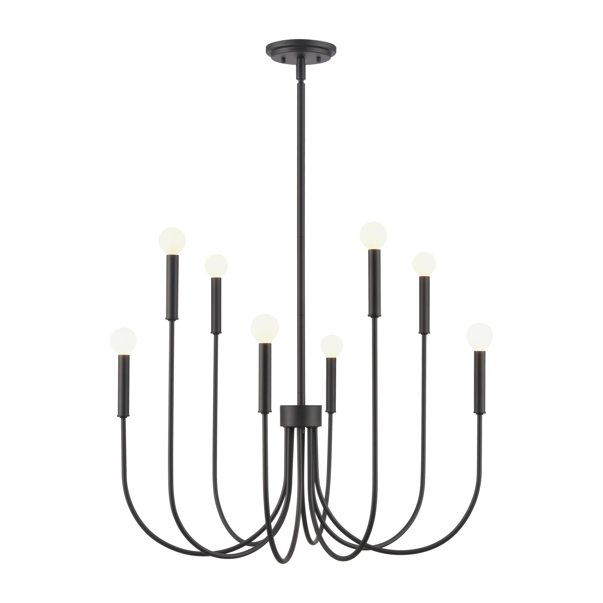 Ulla 28 Inch 8 Light Chandelier by ELK Lighting