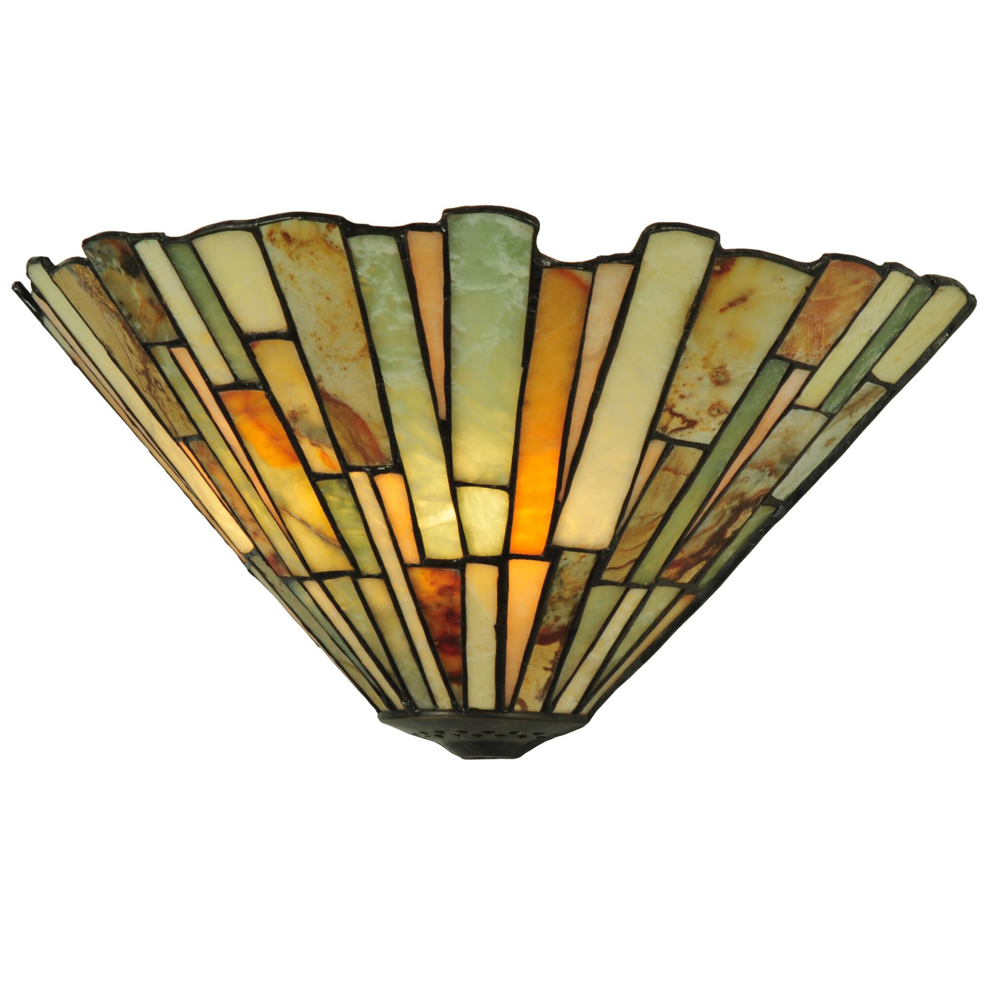 Jadestone Delta 13 Inch Wall Sconce by Meyda Lighting