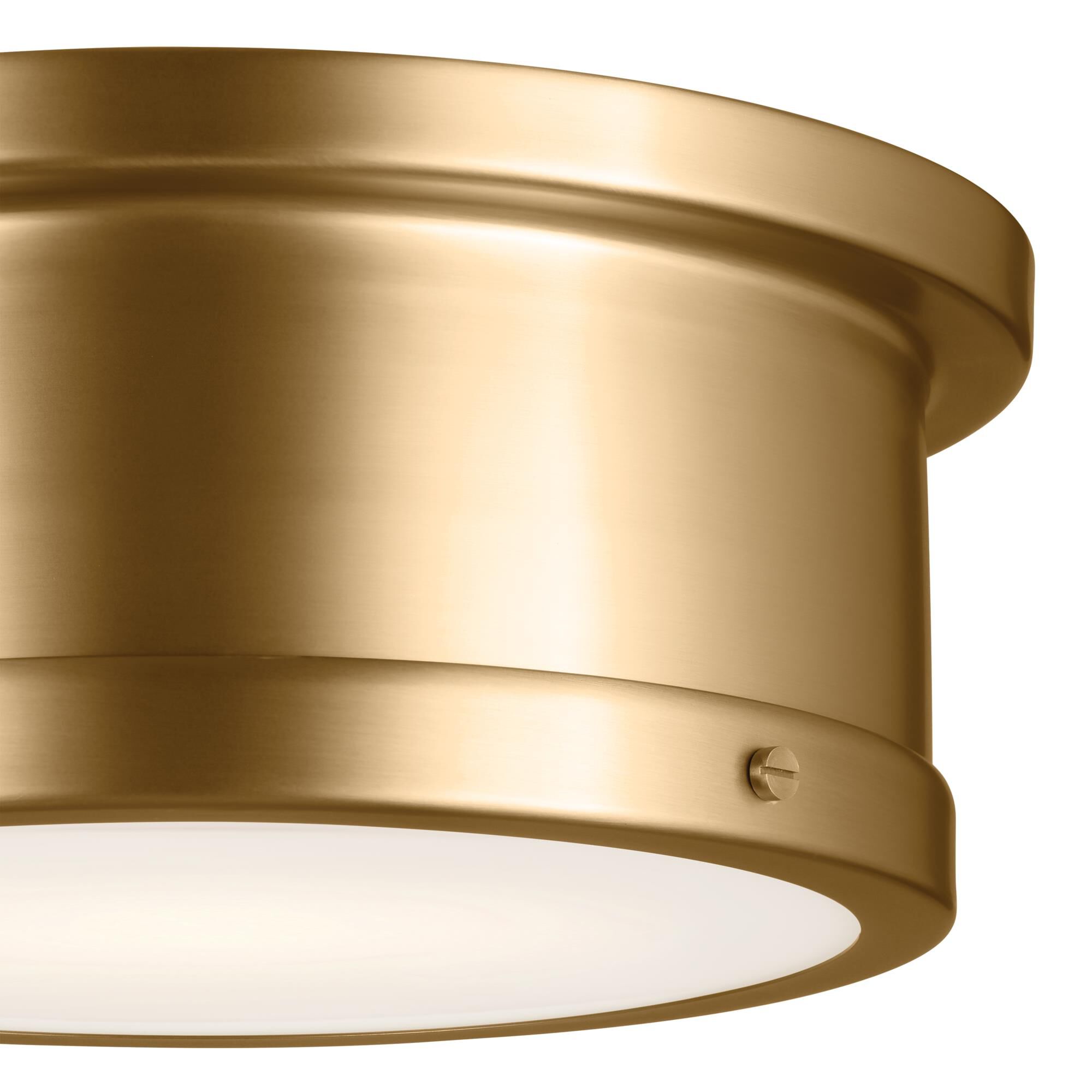 Shown in Brushed Natural Brass finish