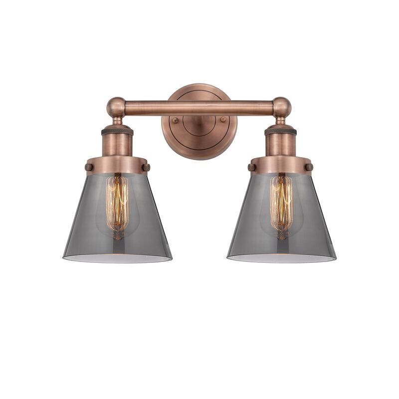 Bruno Marashlian Cone 15 Inch 2 Light Bath Vanity Light by Innovations Lighting