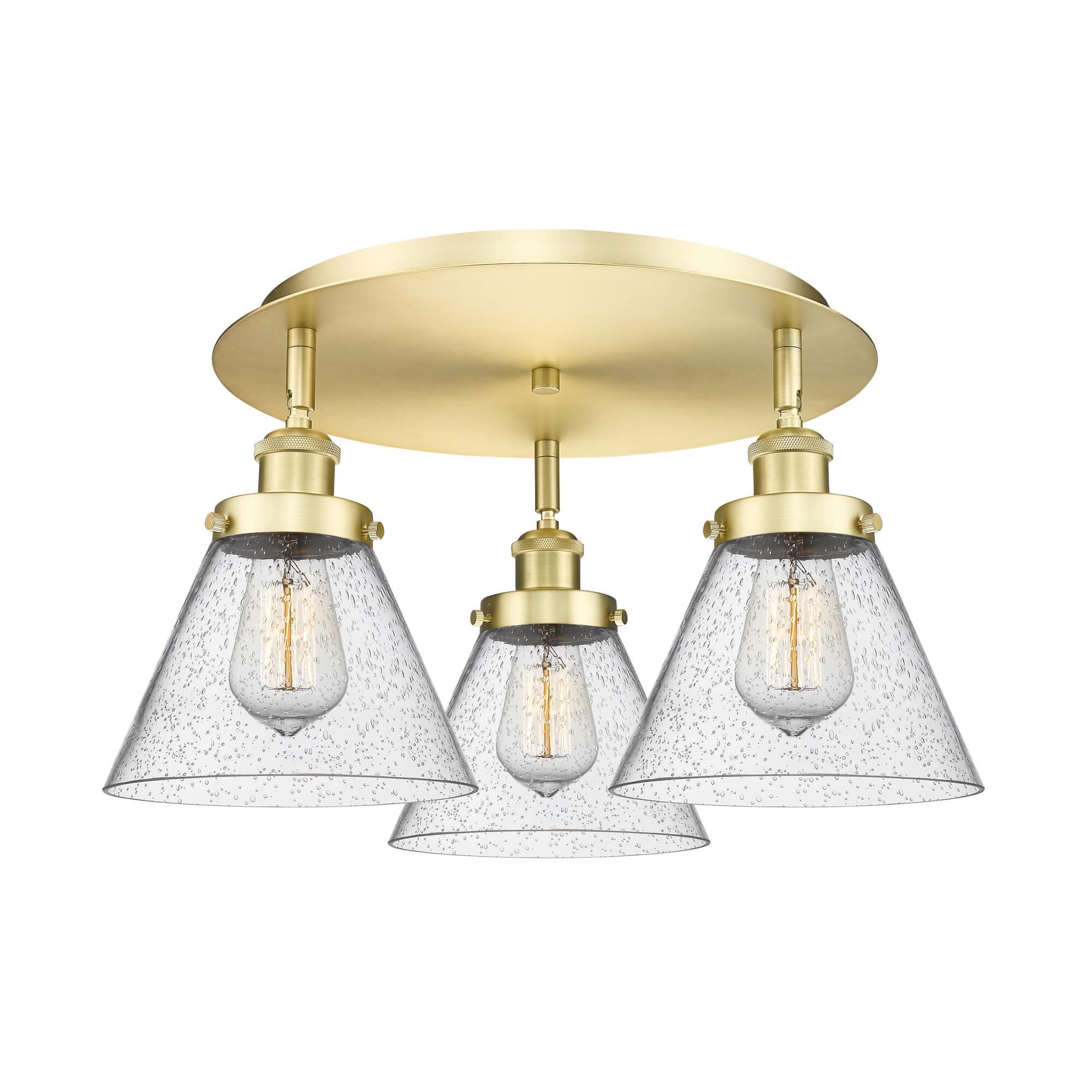 Bruno Marashlian Cone 20 Inch Flush Mount by Innovations Lighting