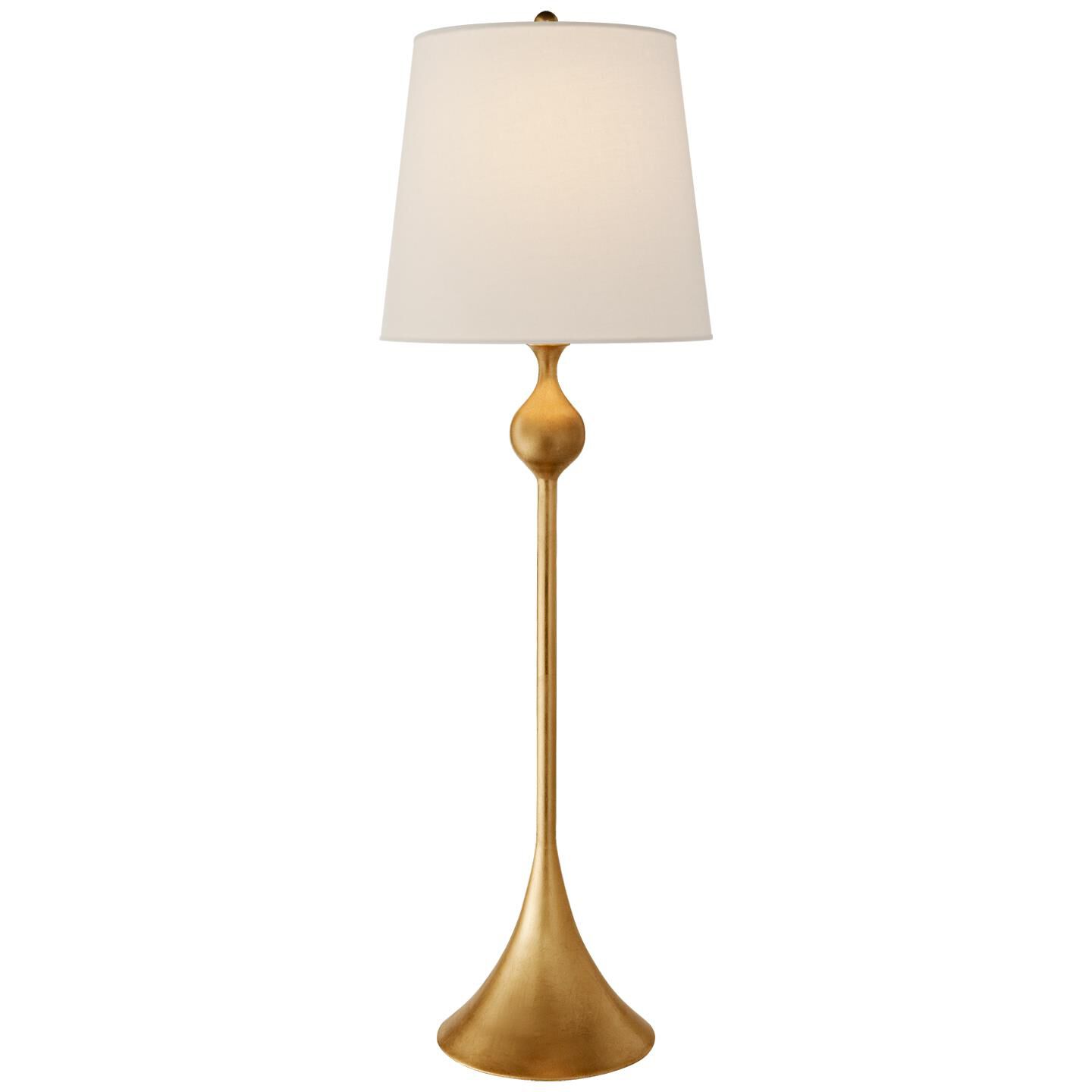 Shown in Gild finish and Linen shade