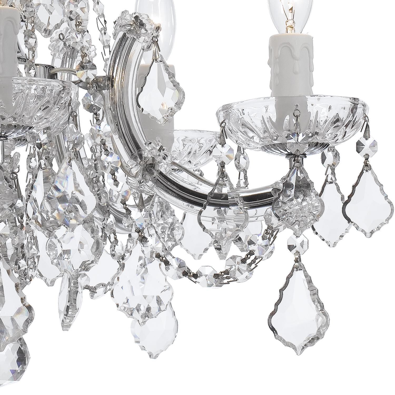 Maria Theresa 20 Inch 5 Light Mini Chandelier by Crystorama
