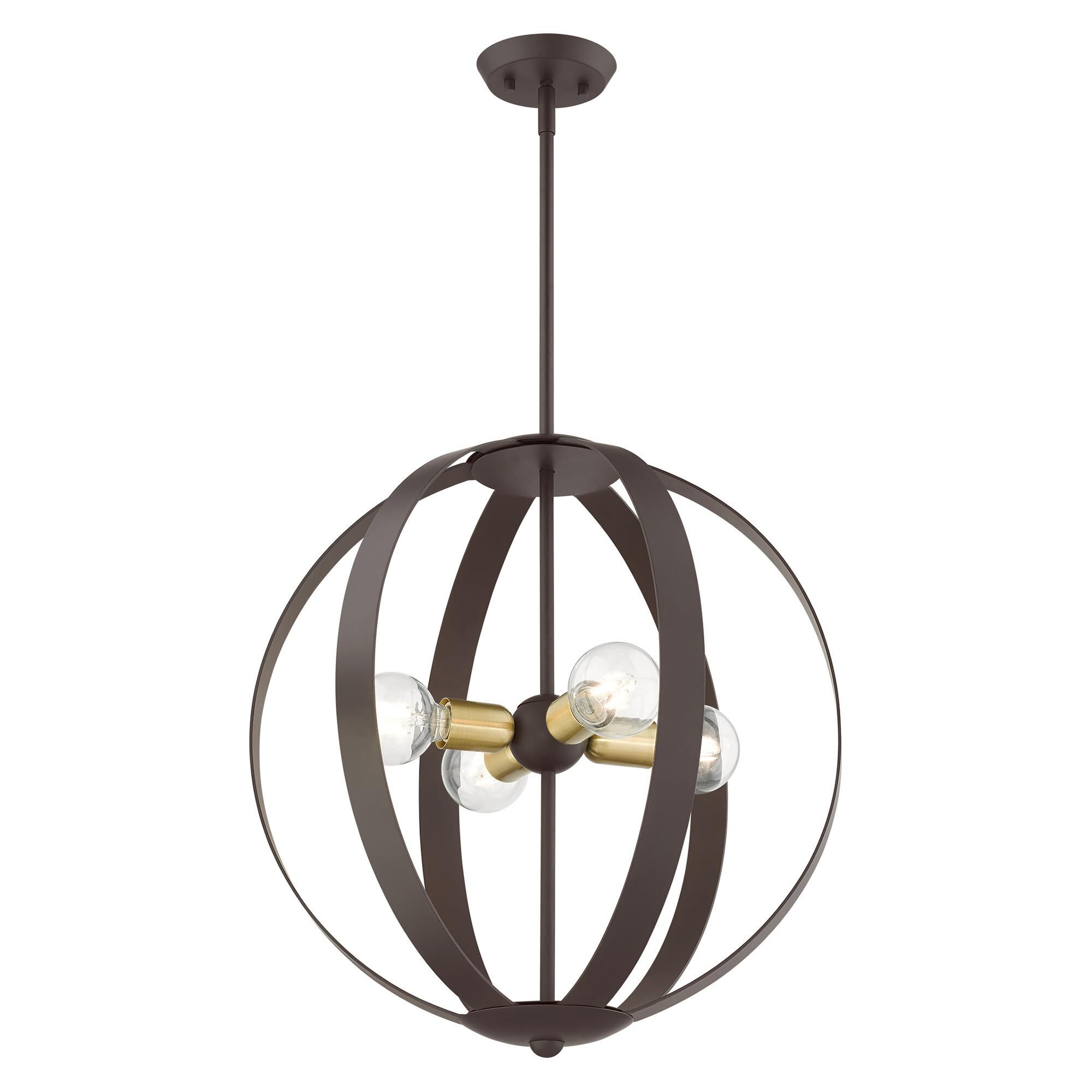 Modesto 4 Light Mini Chandelier by Livex Lighting