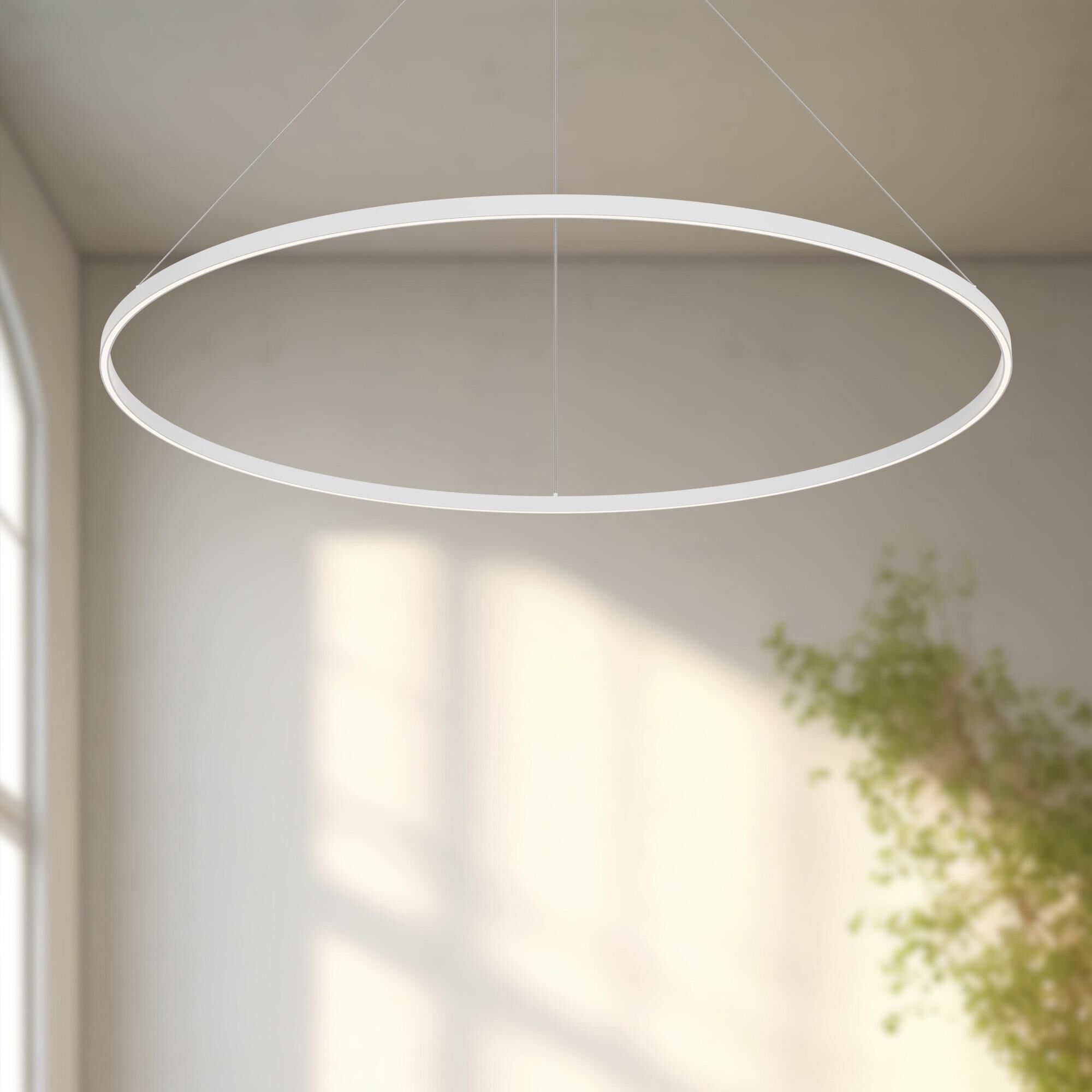 Cerchio 59 Inch Large Pendant by Kuzco Lighting