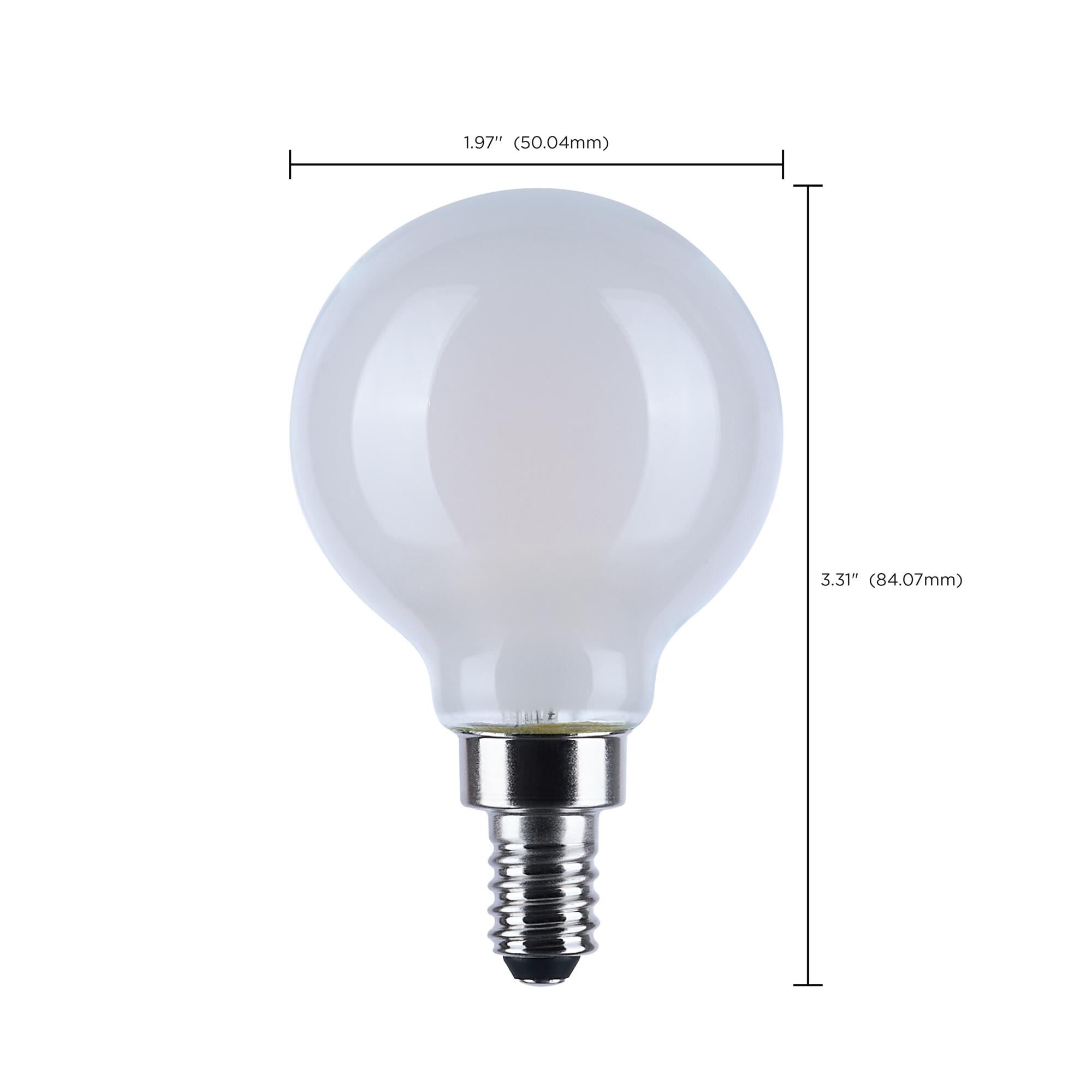 Dimmable 5 Watt 3000K G16.5 LED Light Bulb by Satco