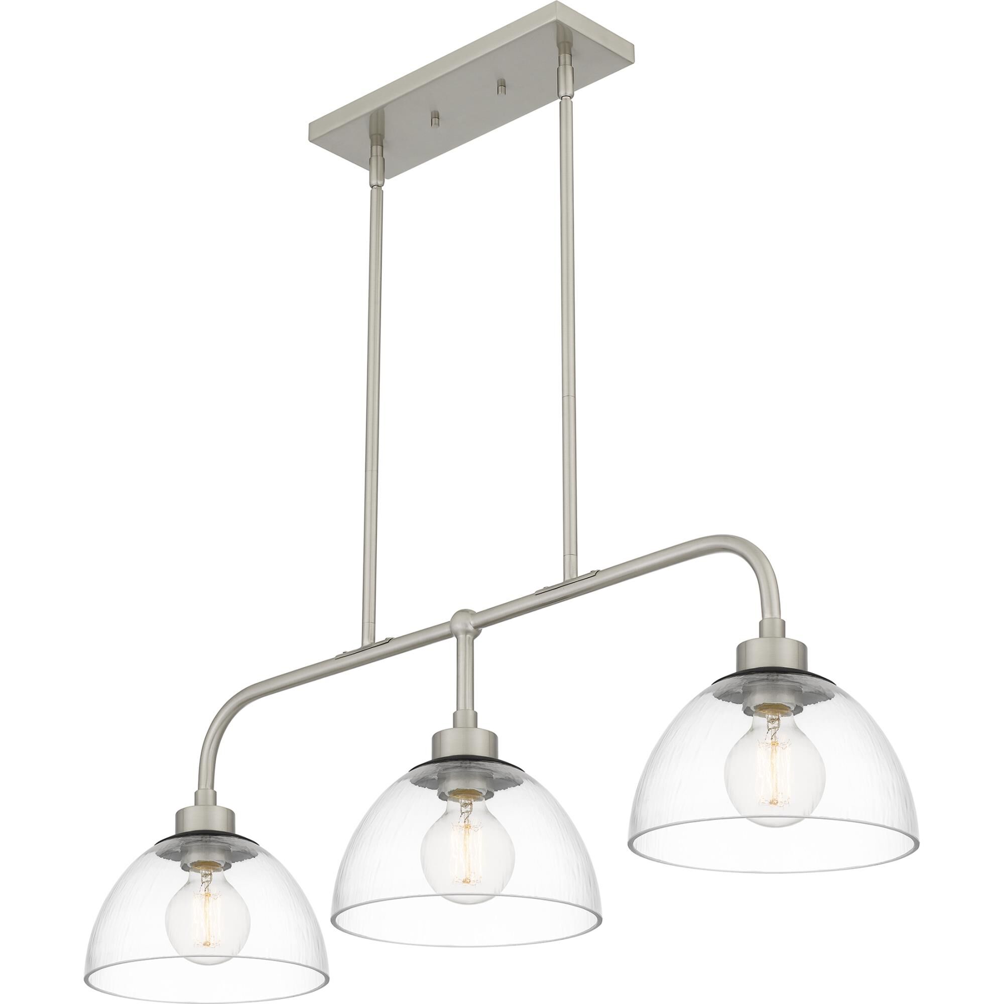 Halsey 36 Inch 3 Light Linear Suspension Light by Quoizel