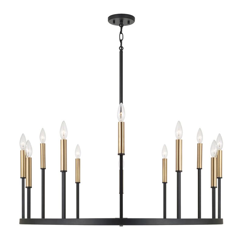 Davis 36 Inch Chandelier by Capital Lighting
