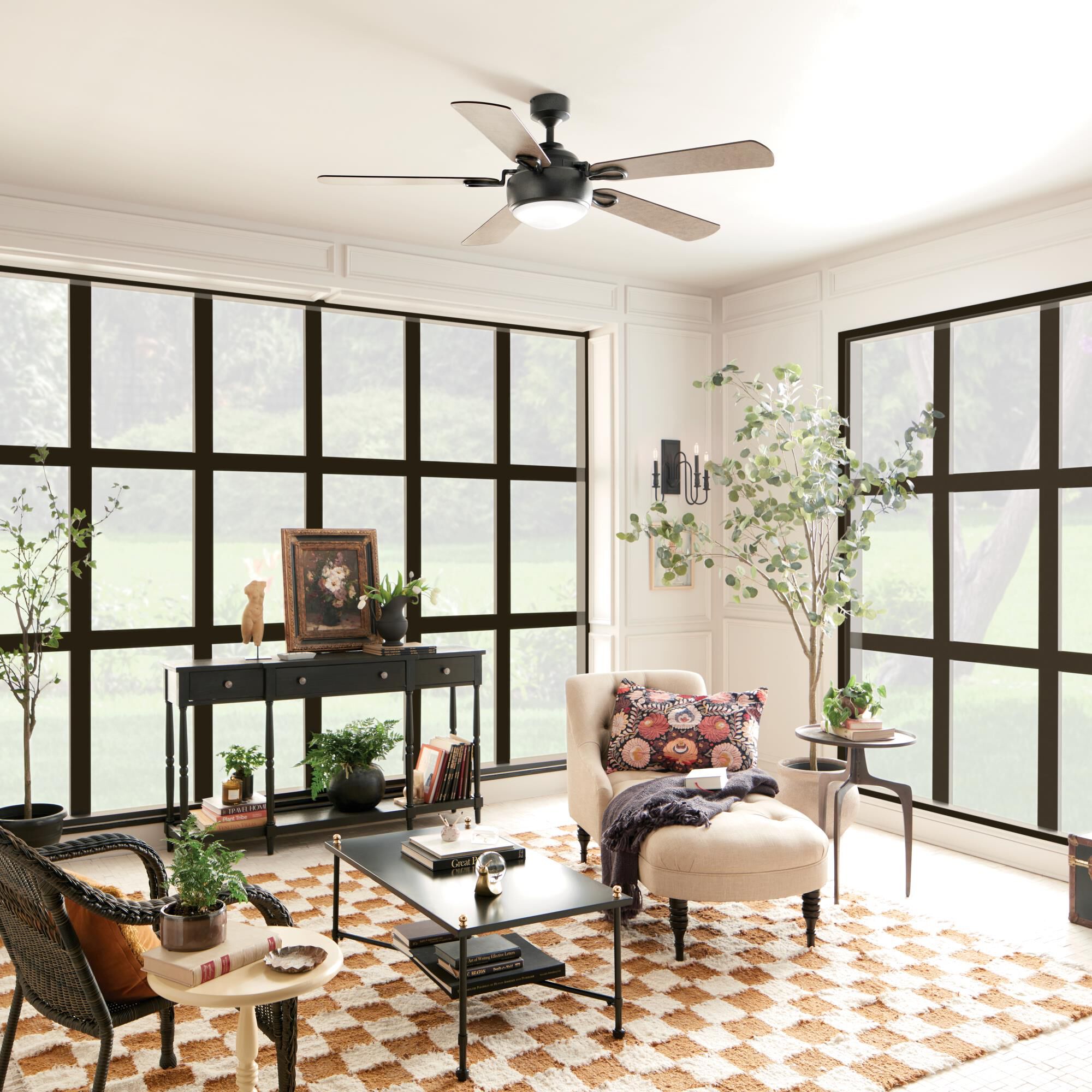 Humble 60 Inch Ceiling Fan with Light Kit by Kichler Lighting