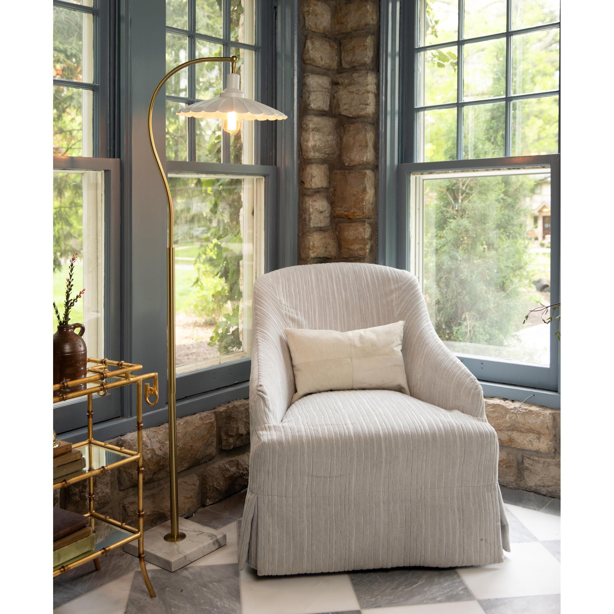 Tamara Day Penelope 61 Inch Floor Lamp by Stylecraft