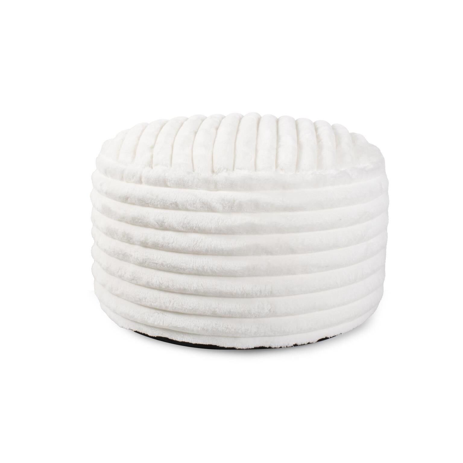 Shown in Hand Sewn White finish