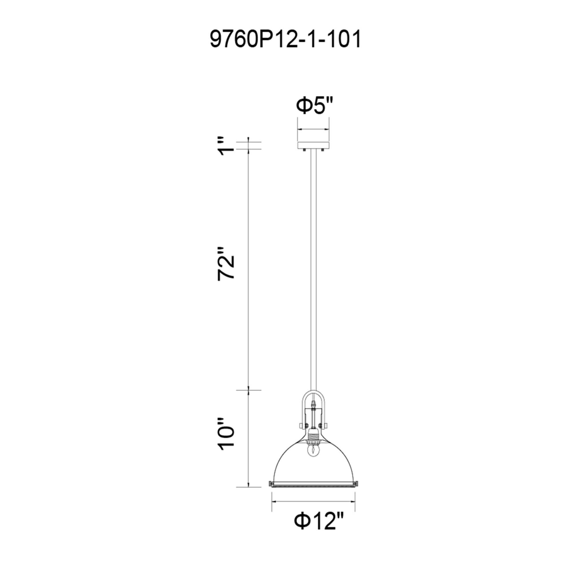 CWI Lighting Strum 12 Inch Mini Pendant
