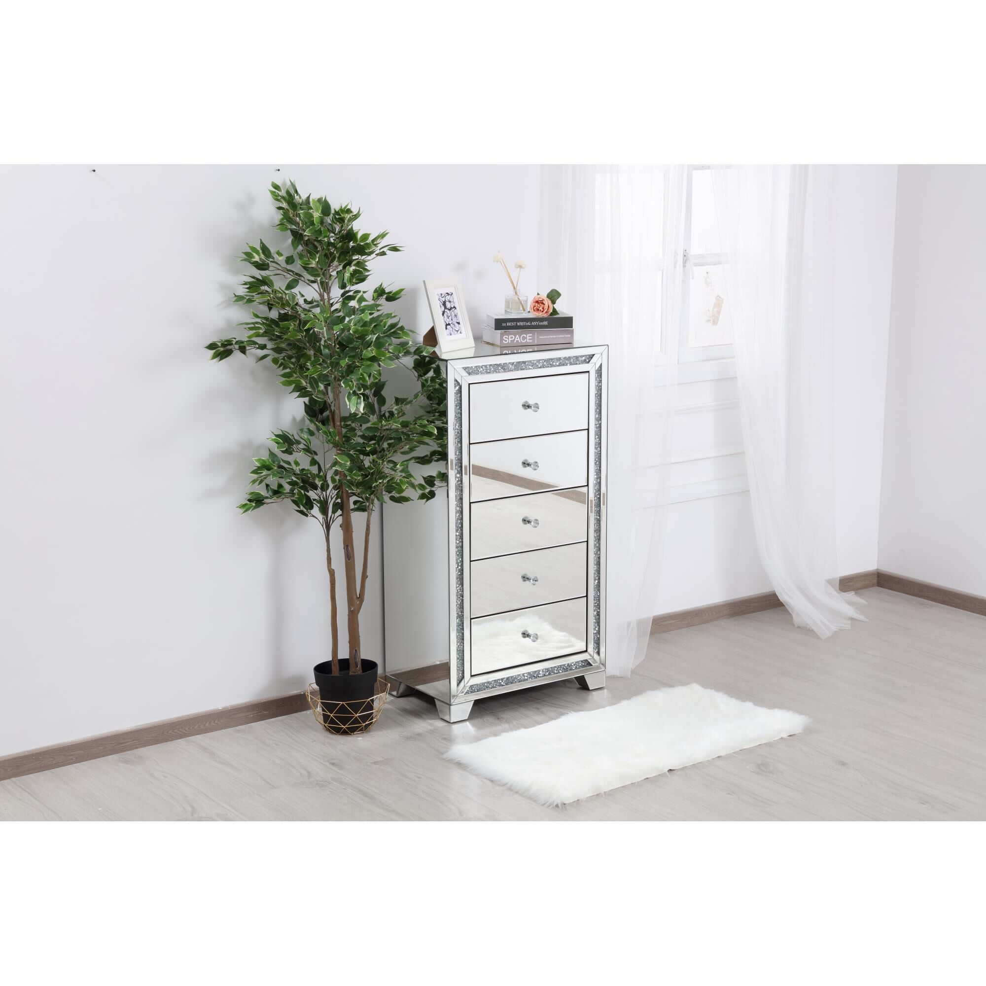 Modern Storage Cabinet by Elegant Decor