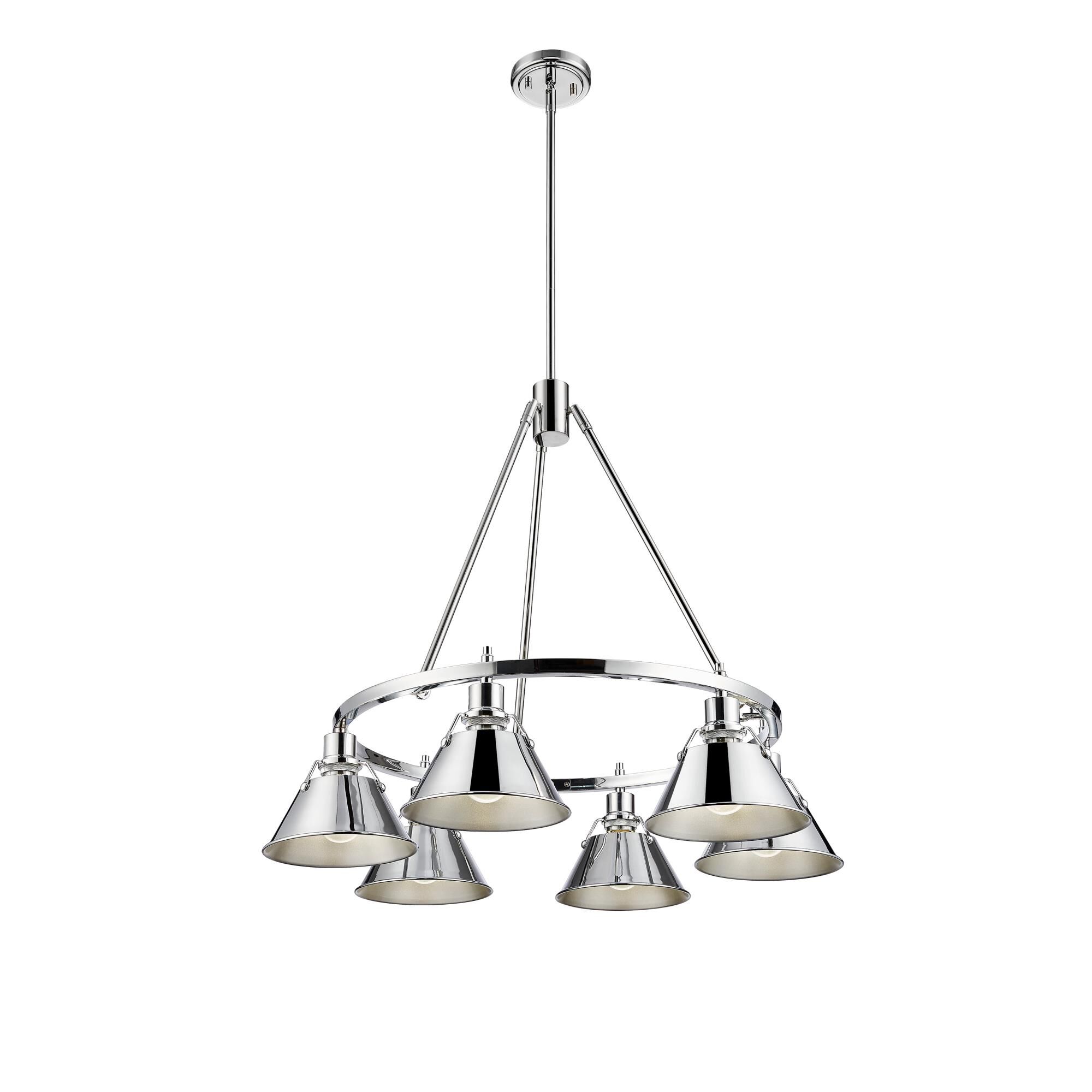 Orwell 29 Inch Chandelier by Golden Lighting