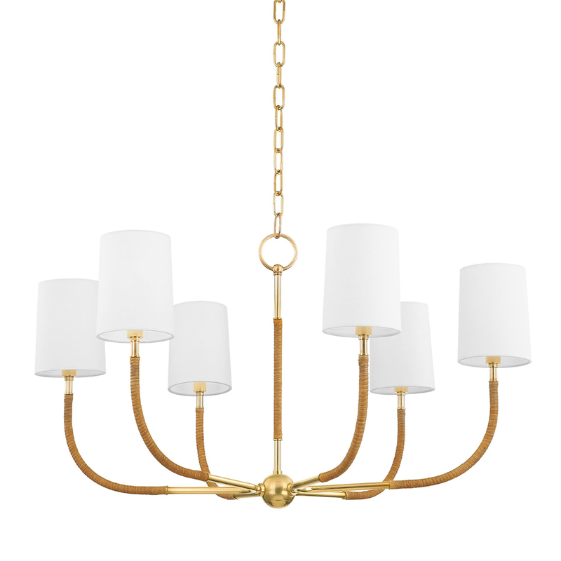 Webson Medium Chandelier by Hudson Valley Lighting