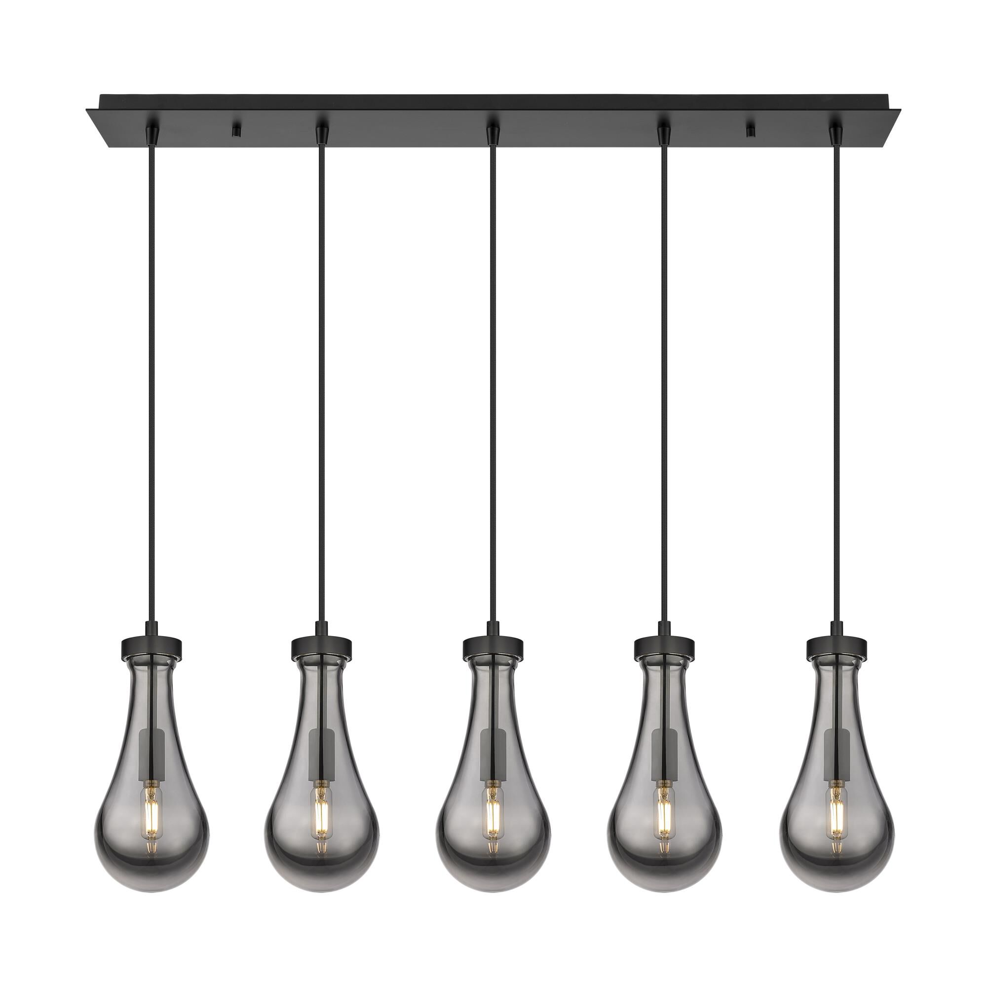 Bruno Marashlian Owego 36 Inch 5 Light Linear Suspension Light by Innovations Lighting
