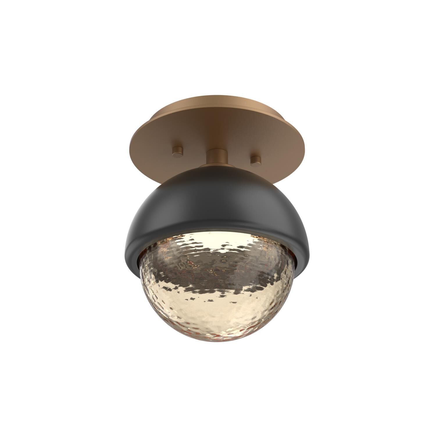 Levi Wilson Cabochon 6 Inch Flush Mount by Hammerton Studio