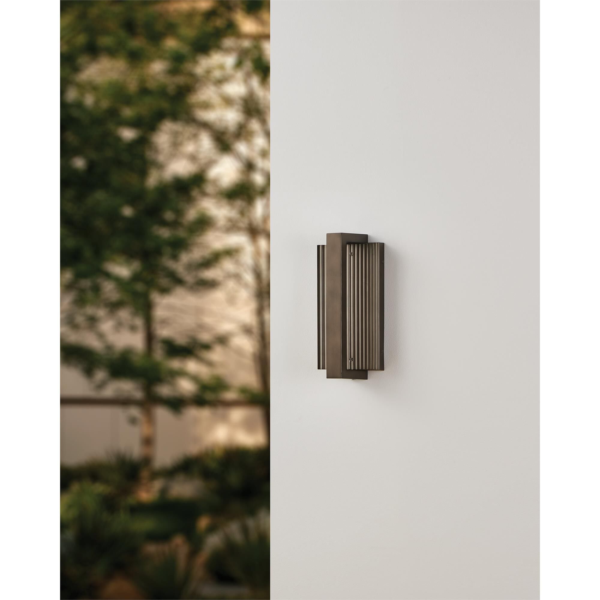 Shown in Forged Bronze finish and Clear Polycarbonate glass