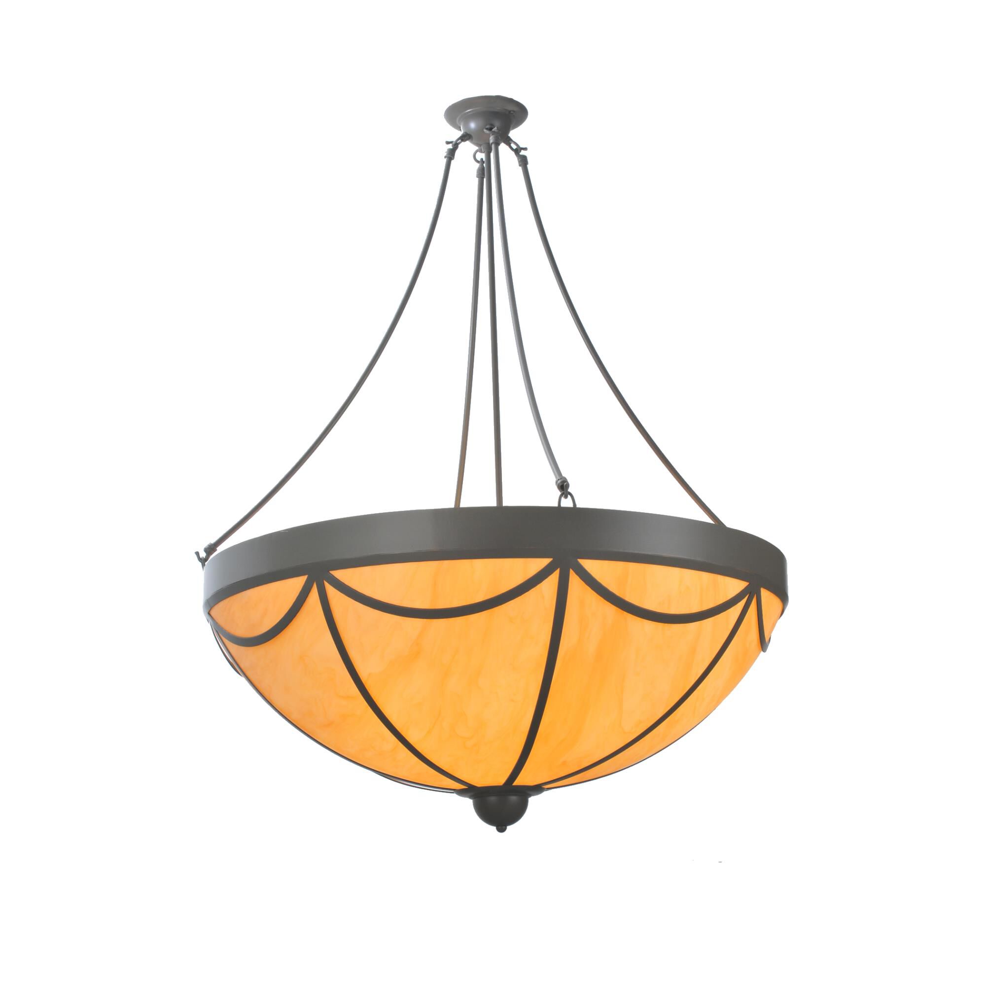 Shown in Timeless Bronze finish and Tea Stain Acrylic glass