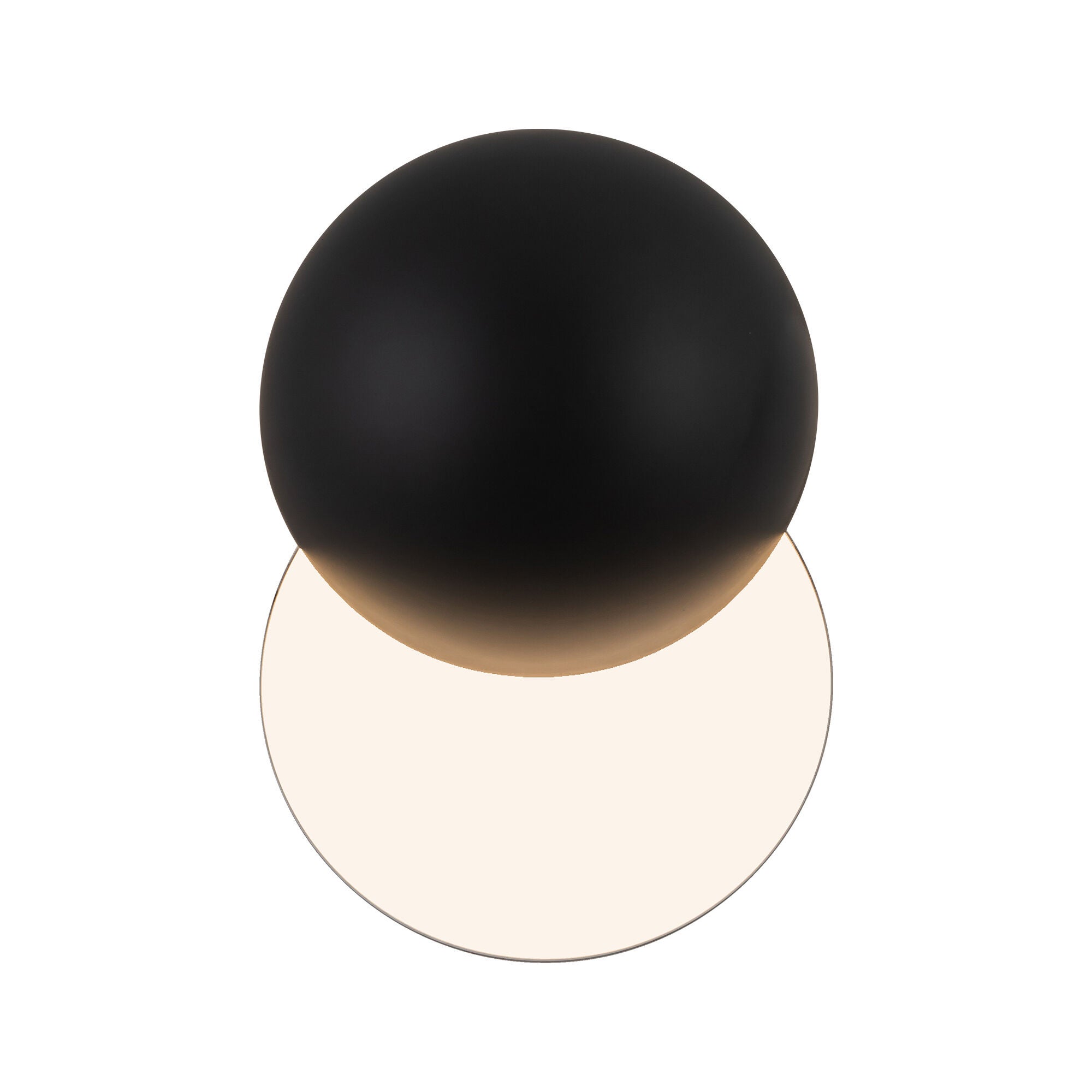 Shown in Black finish and Steel shade