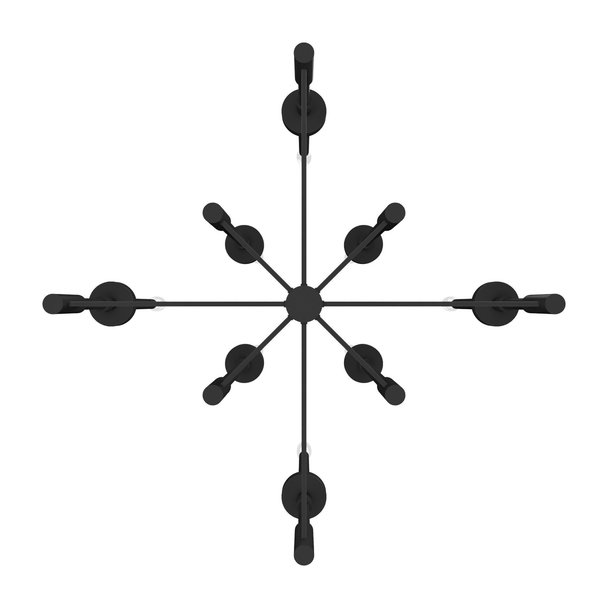 Briargrove 30 Inch 8 Light Chandelier by Hunter Fan