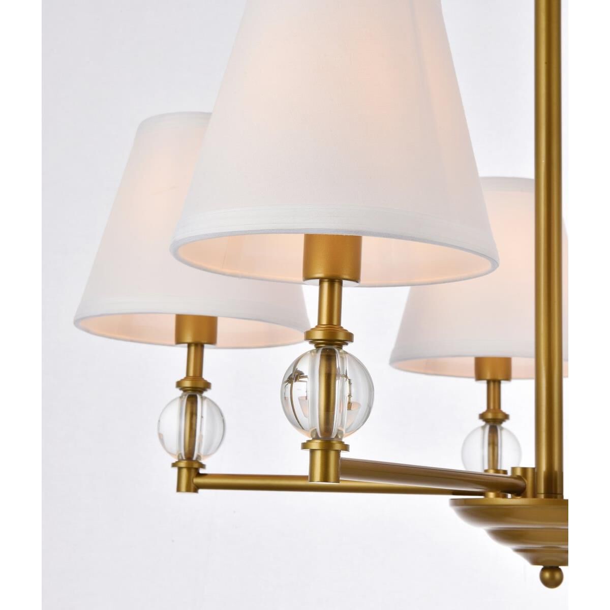 Bethany 27 Inch 5 Light Chandelier by Elegant Lighting