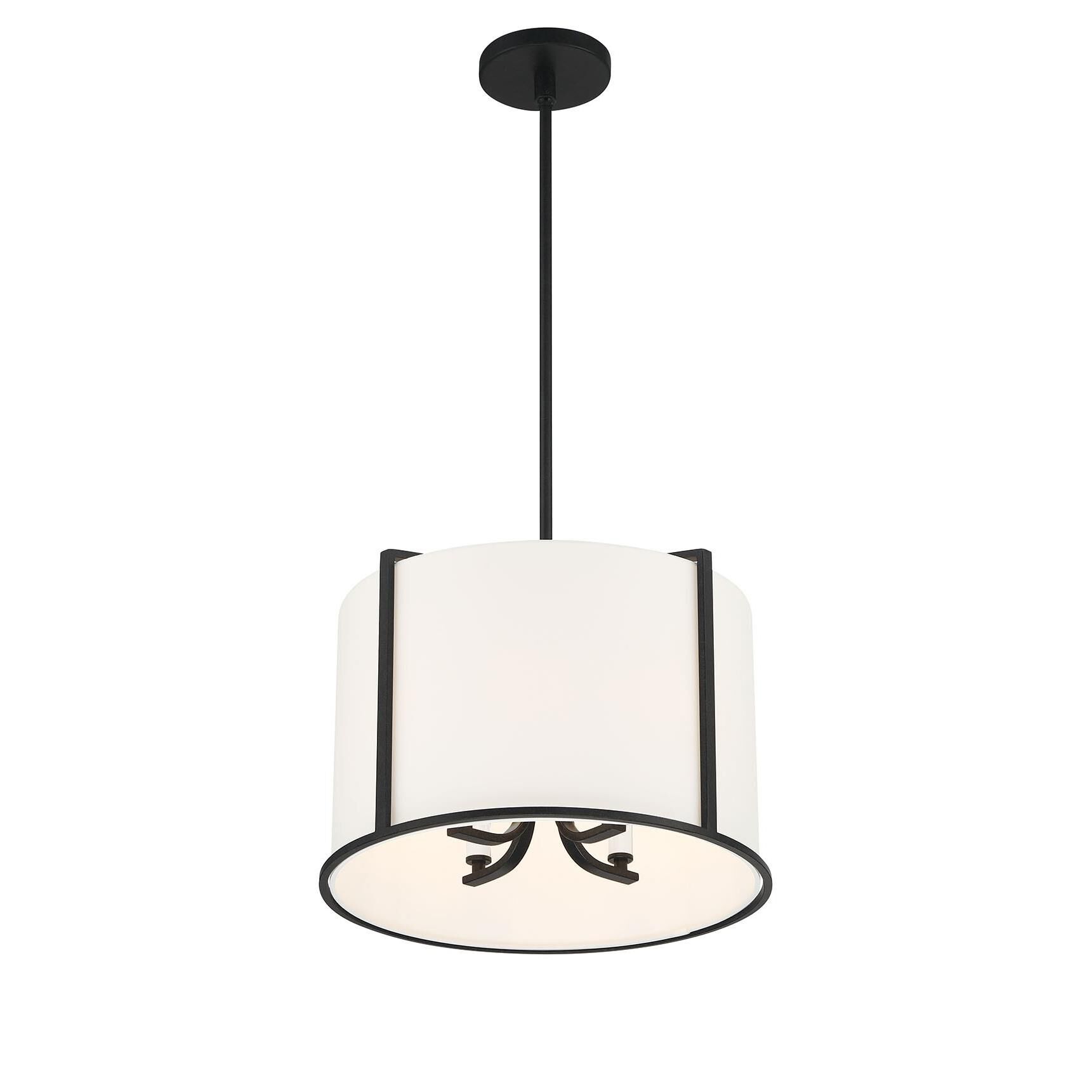 Carlyn 16 Inch 4 Light Mini Chandelier by Crystorama