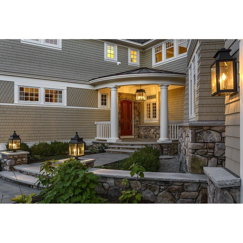 Concord 16 Inch Tall 2 Light Outdoor Wall Light by Northeast Lantern