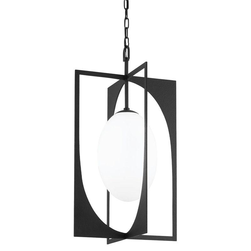 Enzo Large Outdoor Hanging Lantern by Troy Lighting