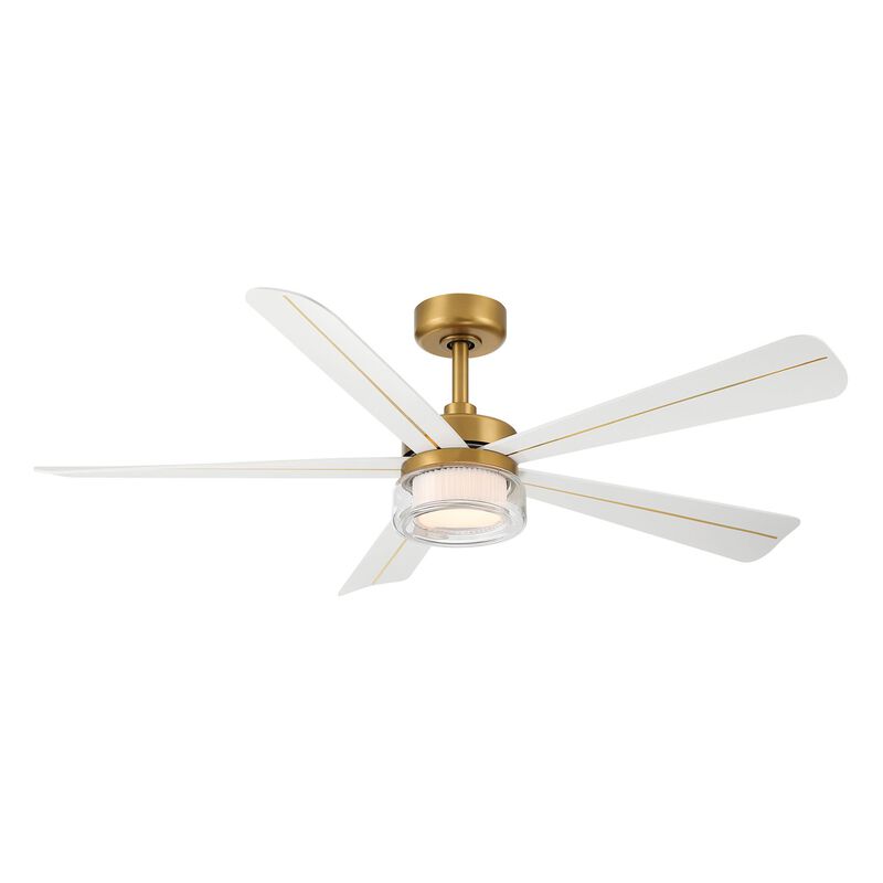 Nellora 52 Inch Ceiling Fan with Light Kit by Minka Aire
