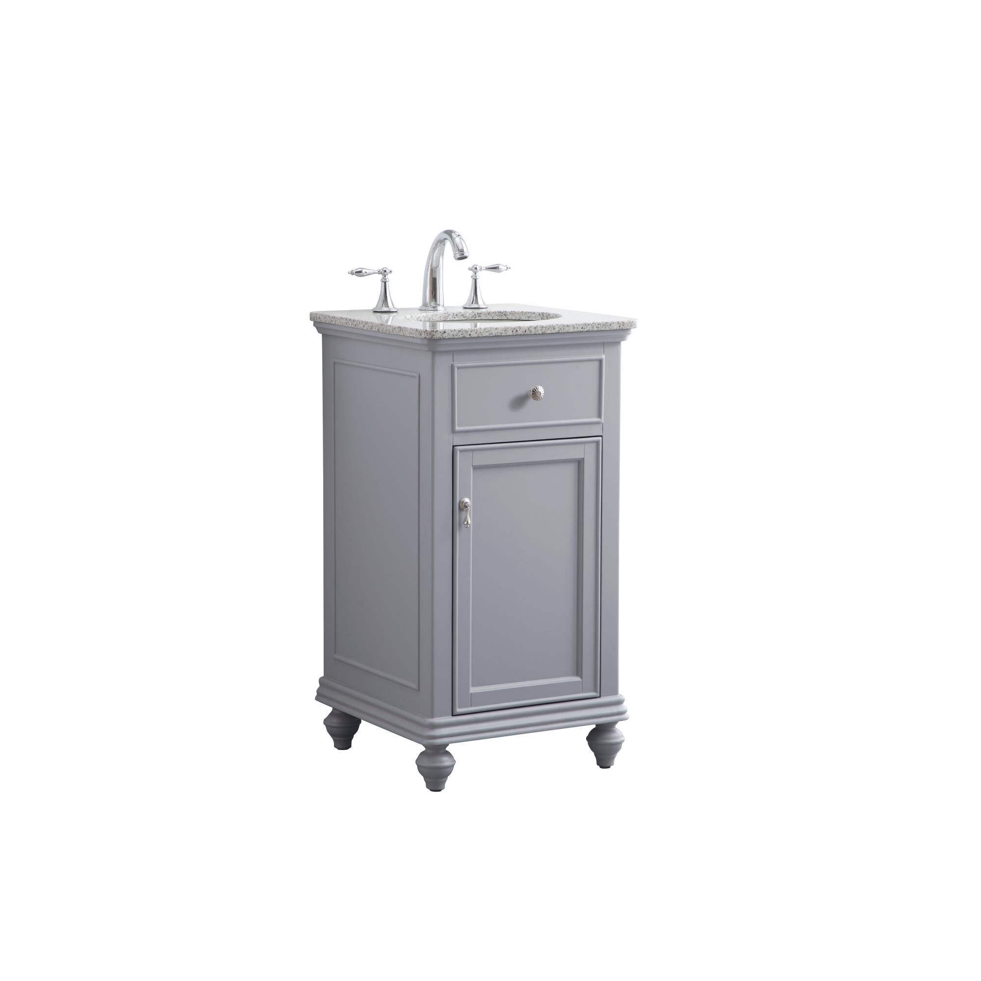 Shown in Light Grey finish