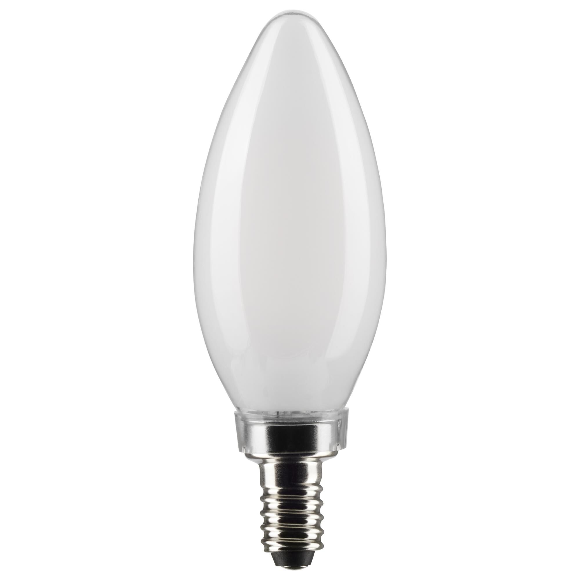 Dimmable 4 Watt 4000K B11 LED Light Bulb by Satco