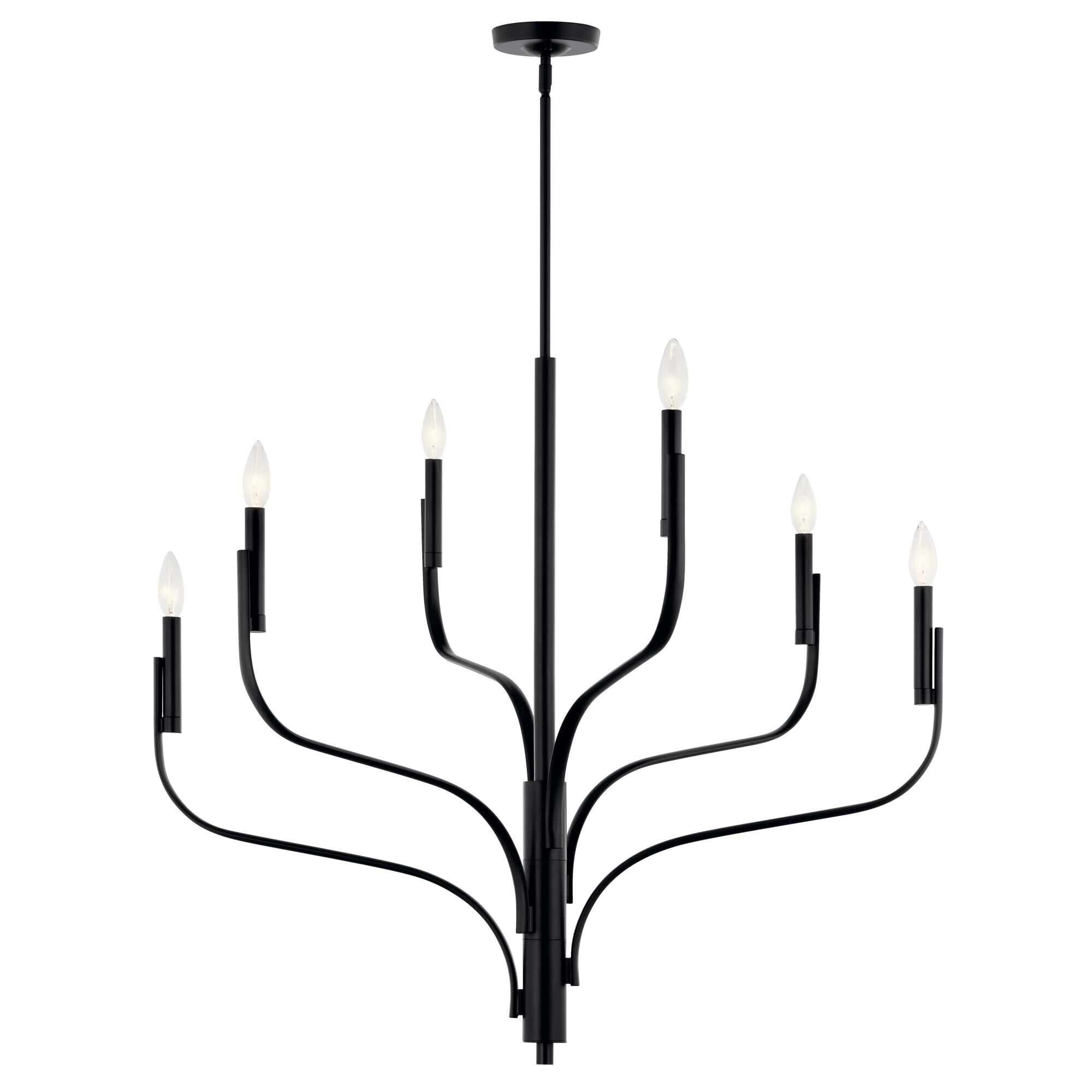 Shown in Black finish