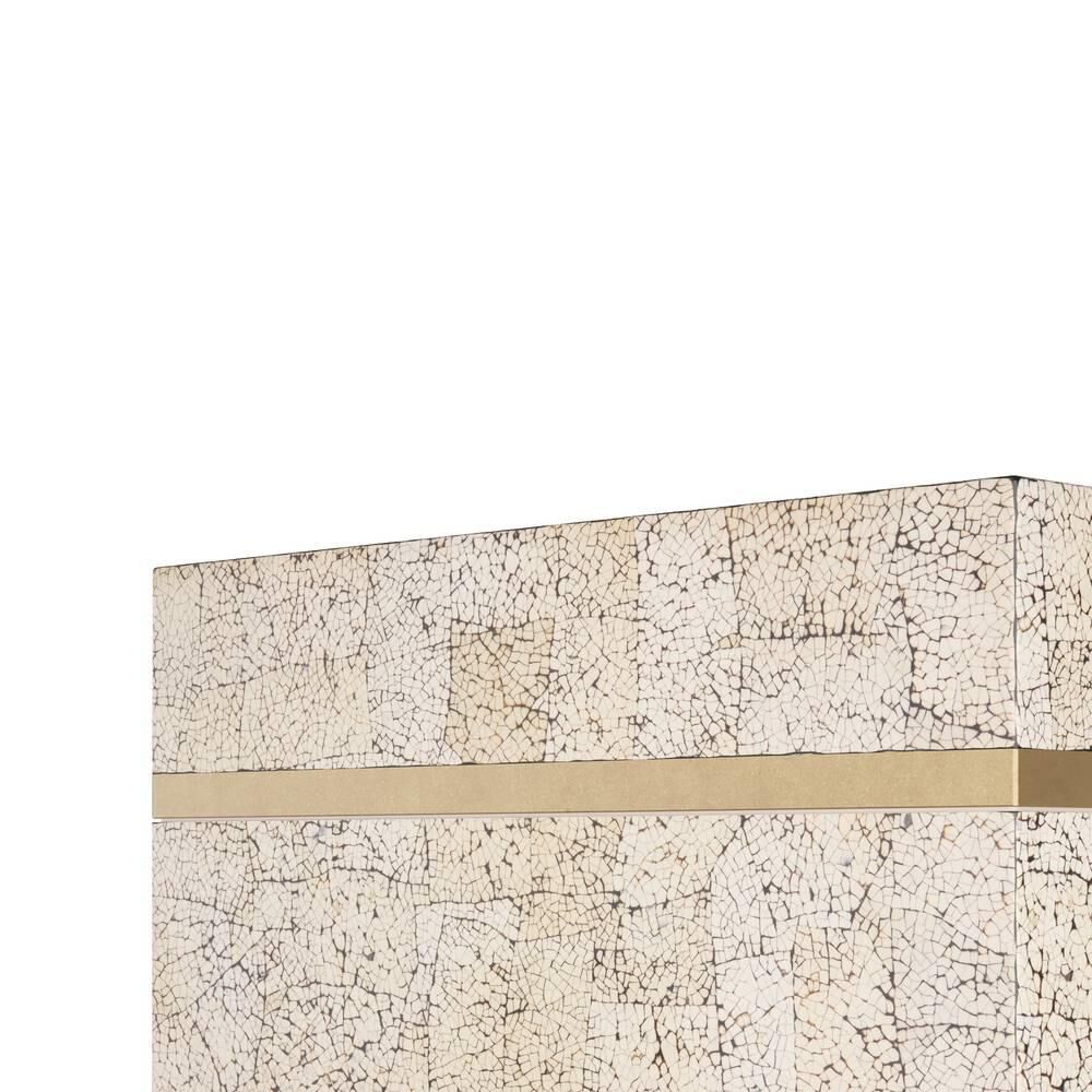 Shown in Ivory and Black finish