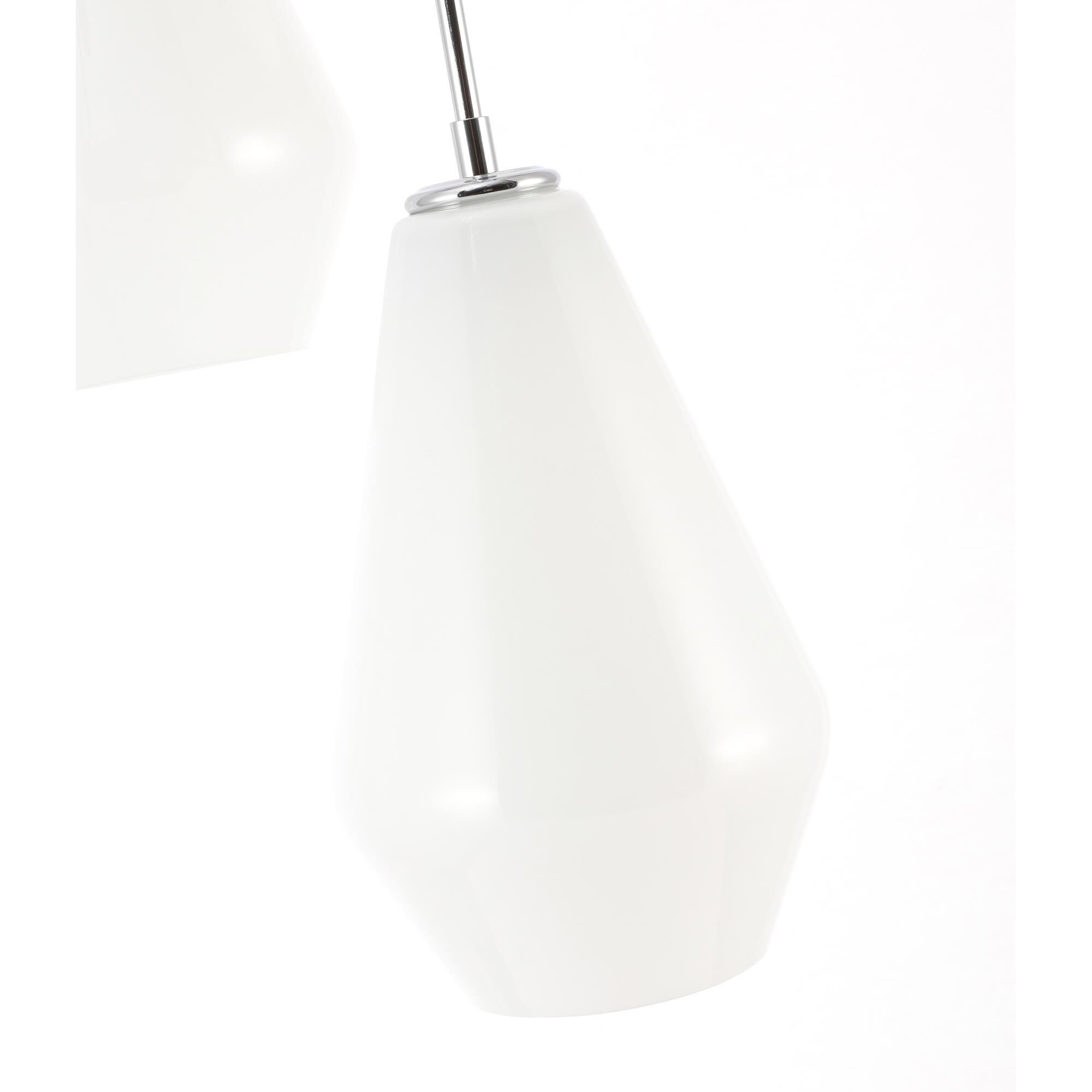 Gene 17 Inch 3 Light Multi Light Pendant by Elegant Lighting