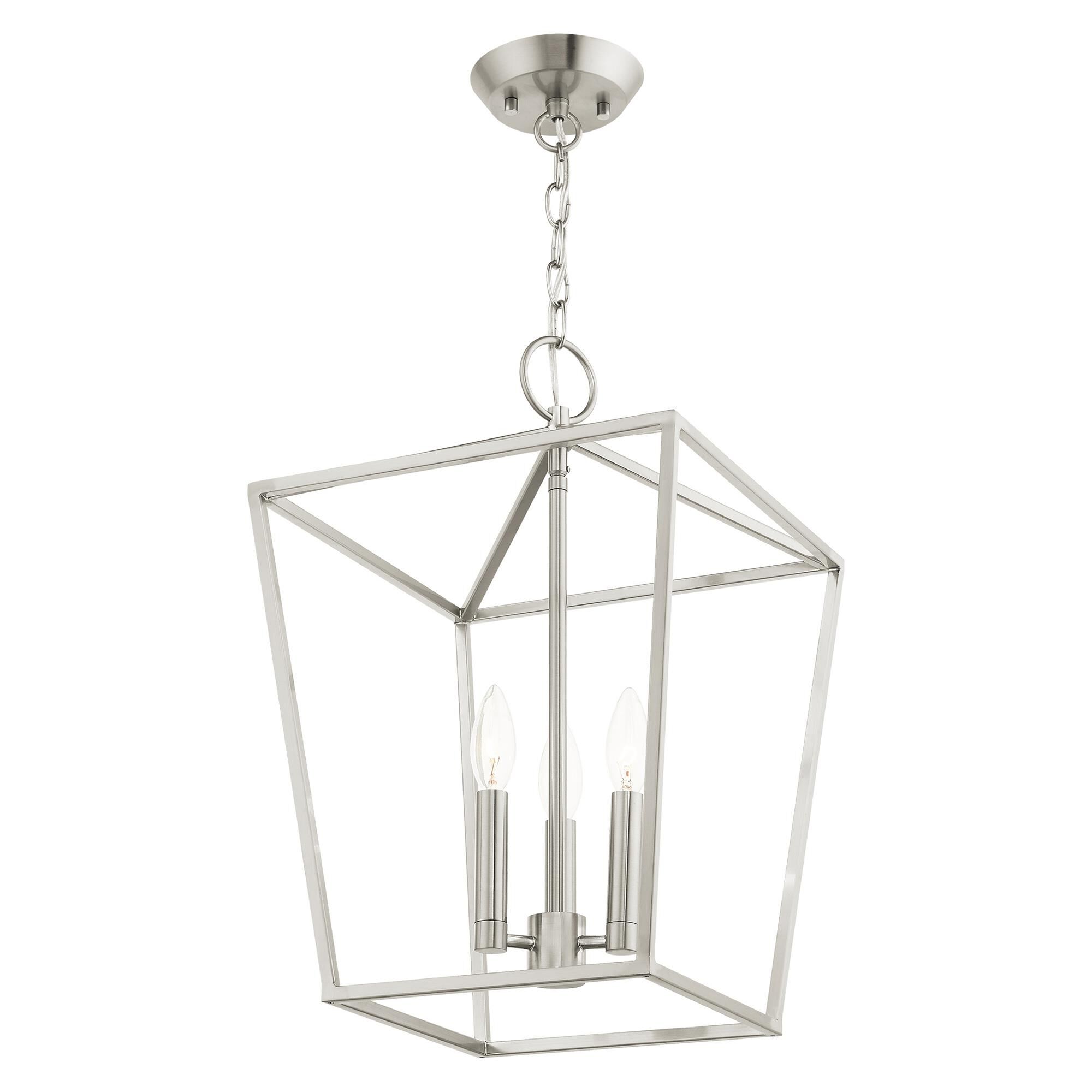 Devone 12 Inch Cage Pendant by Livex Lighting