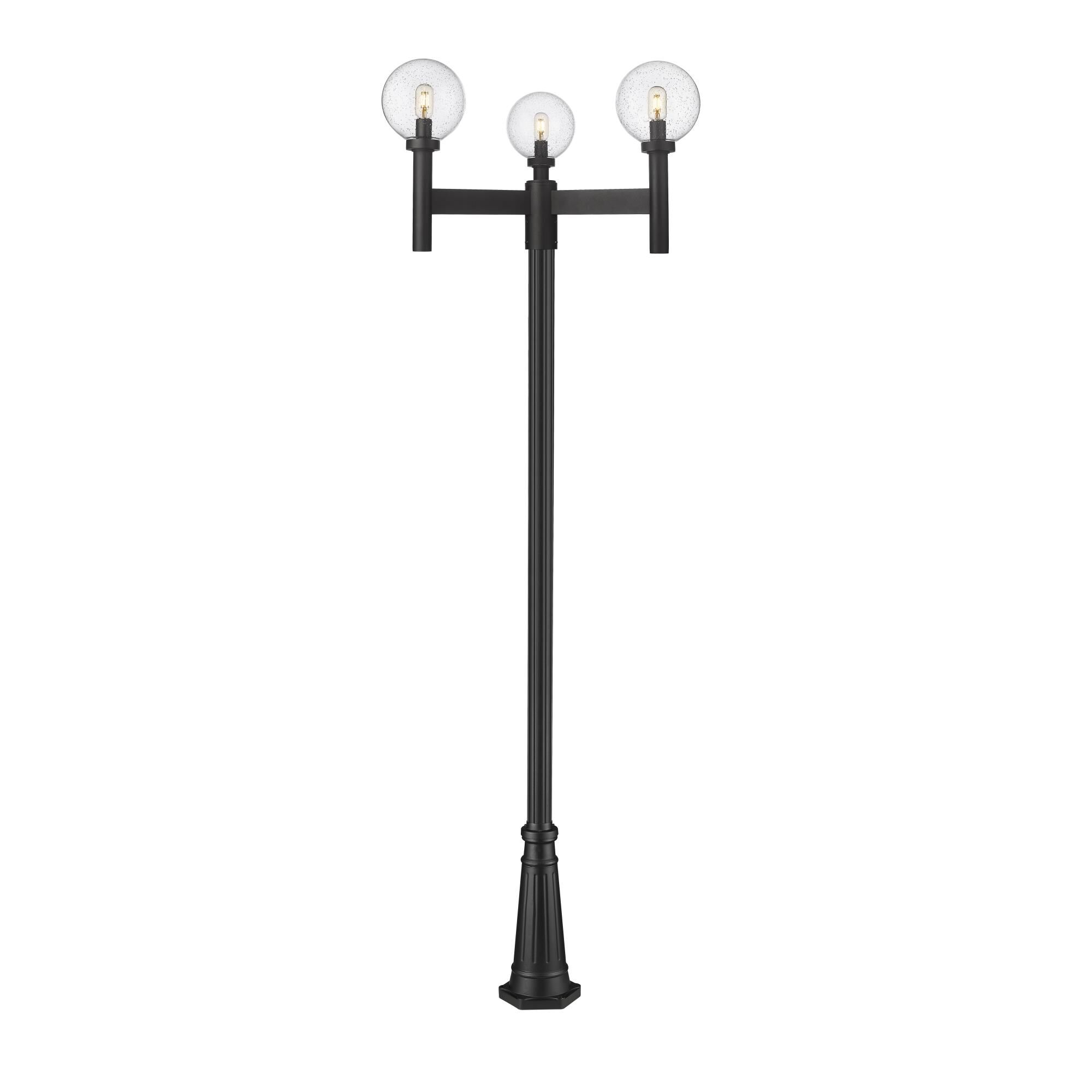 Laurent 112 Inch Tall 3 Light Outdoor Post Lamp by Z-Lite