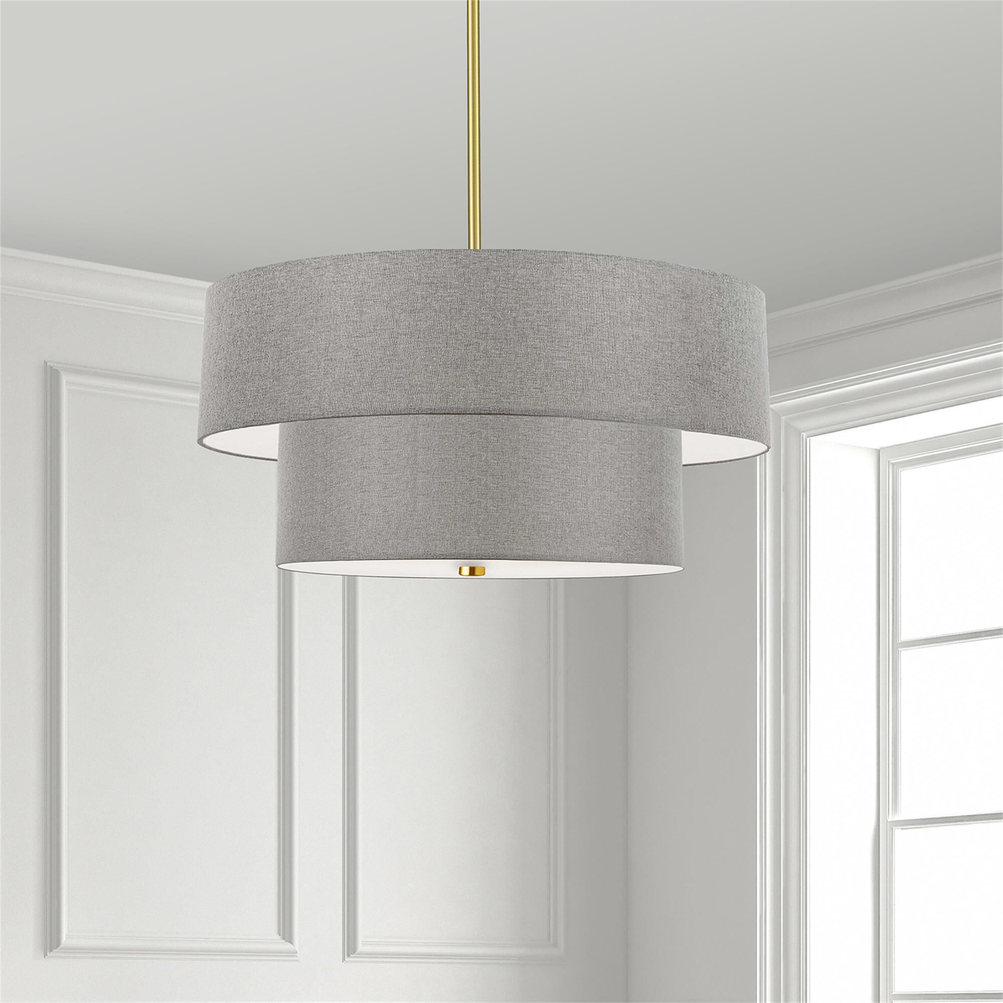 Everly 20 Inch Large Pendant by Dainolite