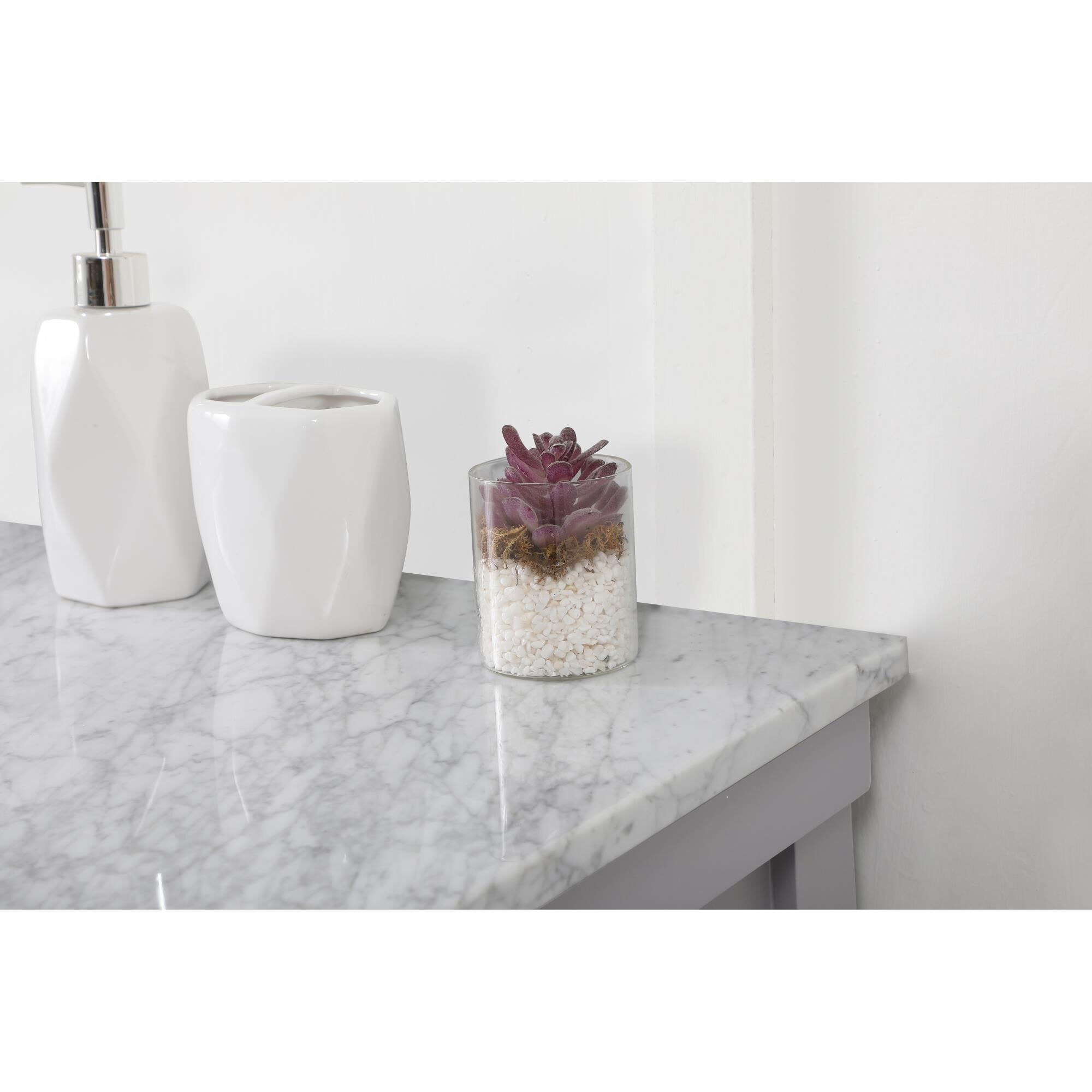 Shown in Grey finish