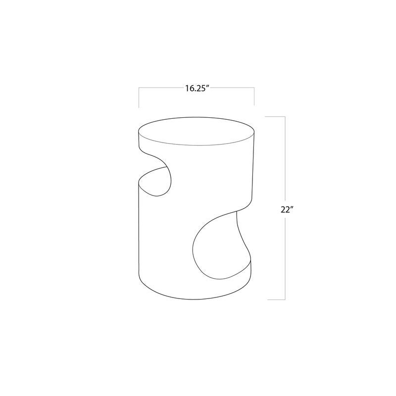 Nathan 22 Inch Accent Table by Regina Andrew