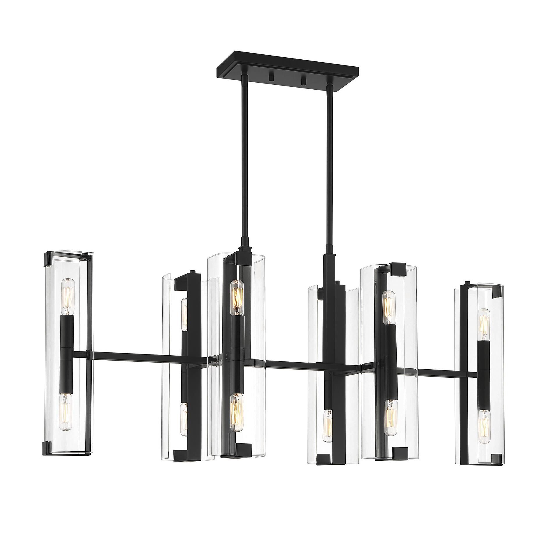 Winfield 38 Inch 12 Light Linear Suspension Light by Savoy House