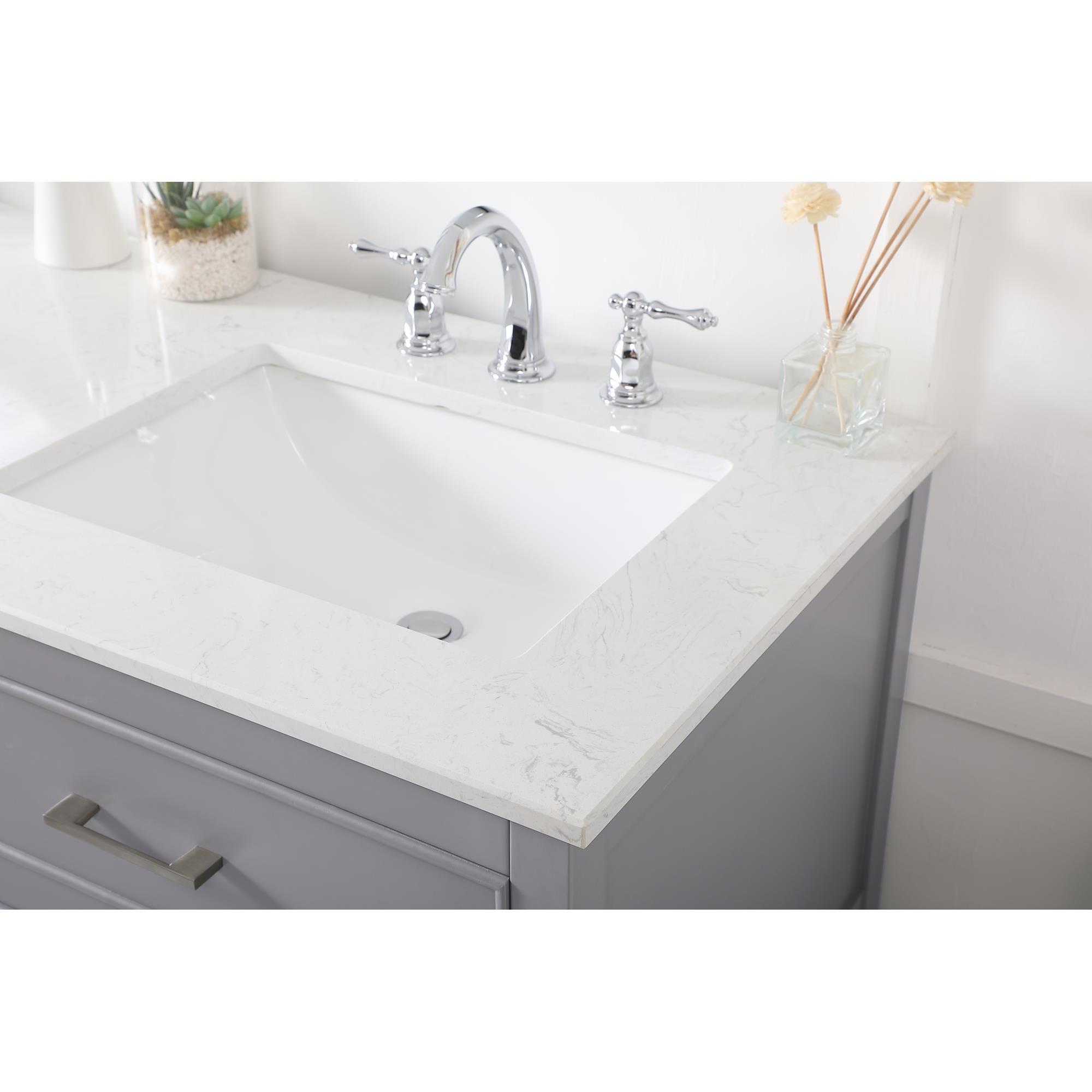 Shown in Gray finish