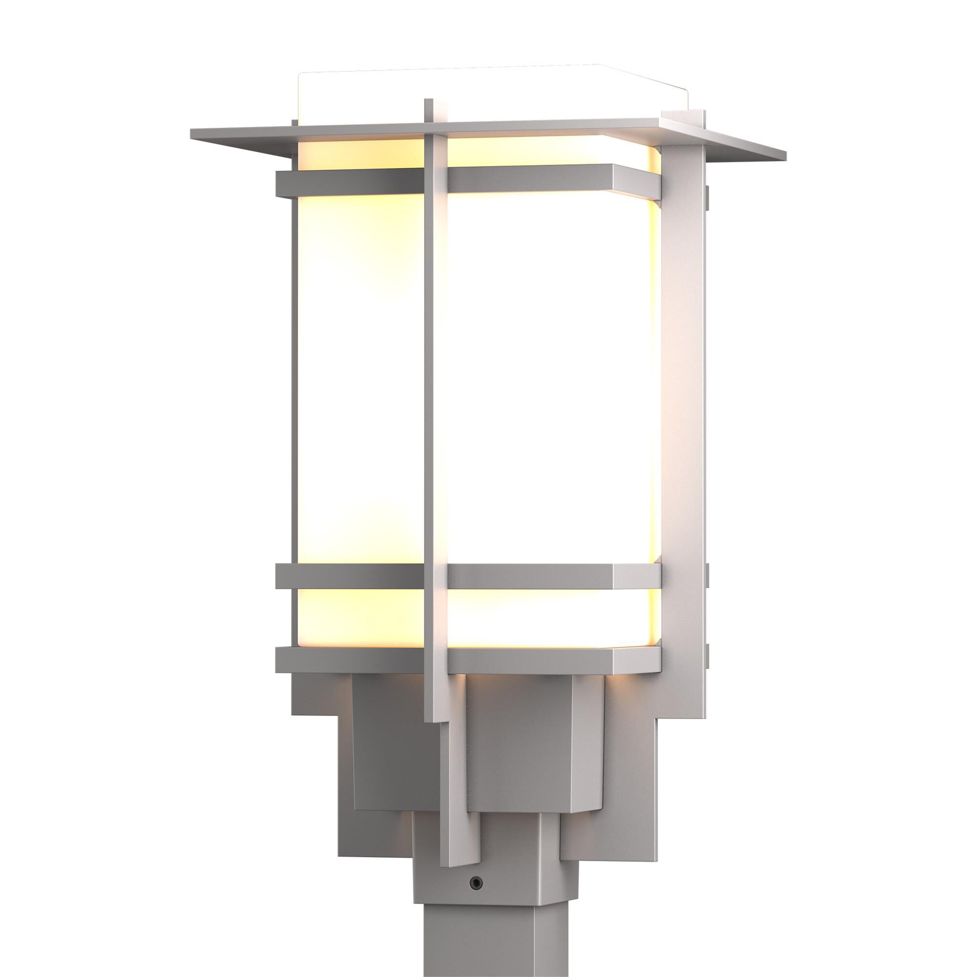 Shown in Coastal Burnished Steel finish and Opal  glass