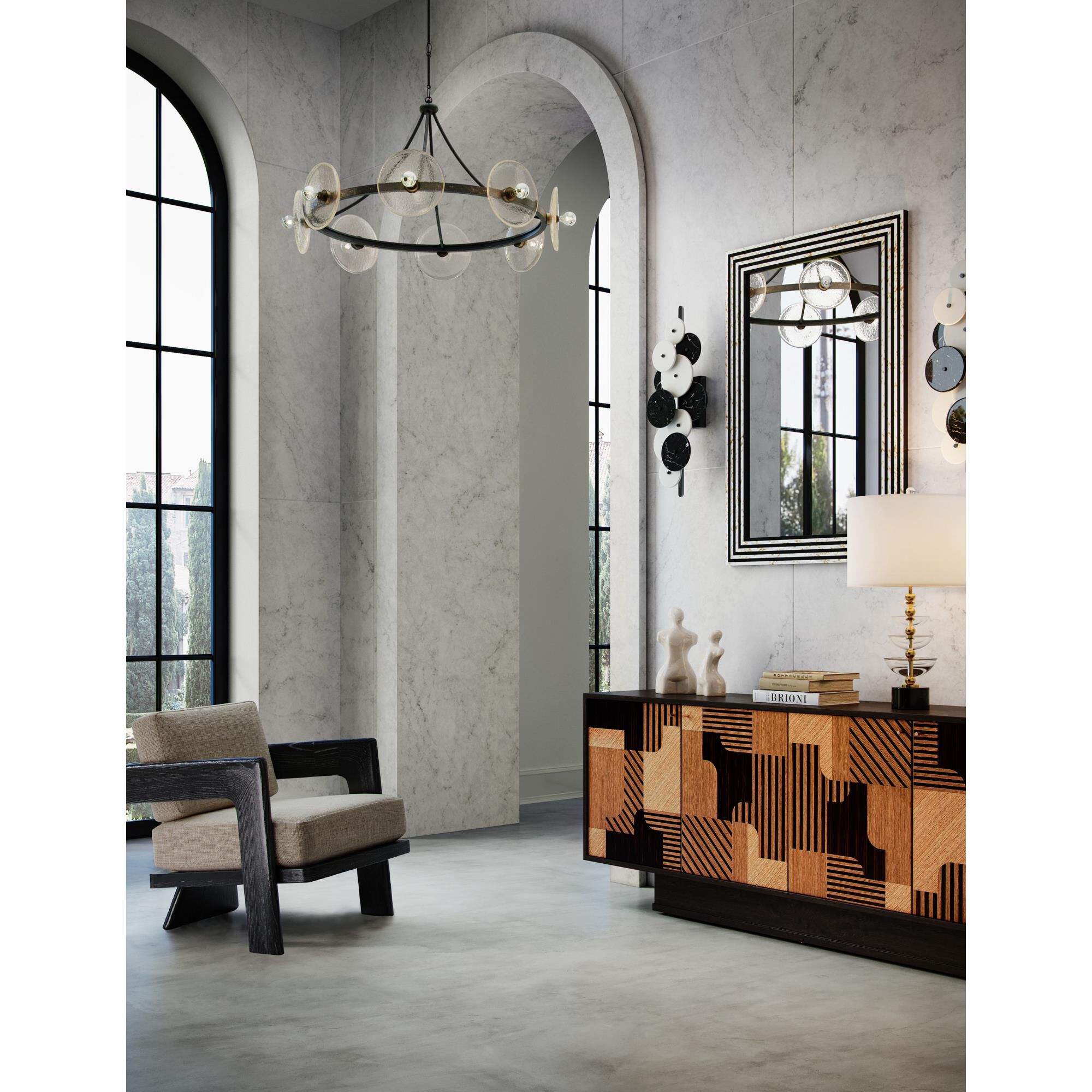 Shown in Black Iron finish