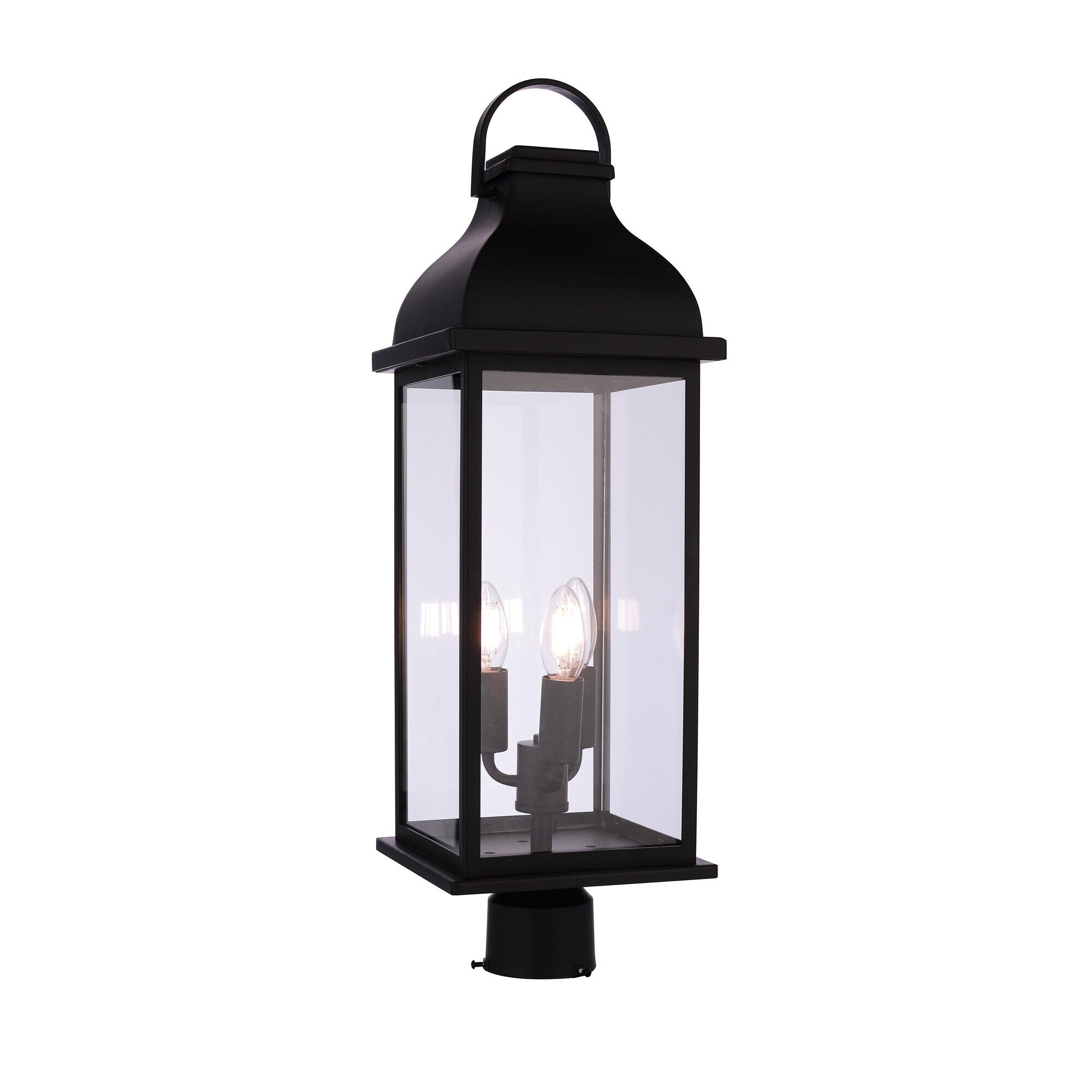 Bent Tree 26 Inch Outdoor Post Lamp,