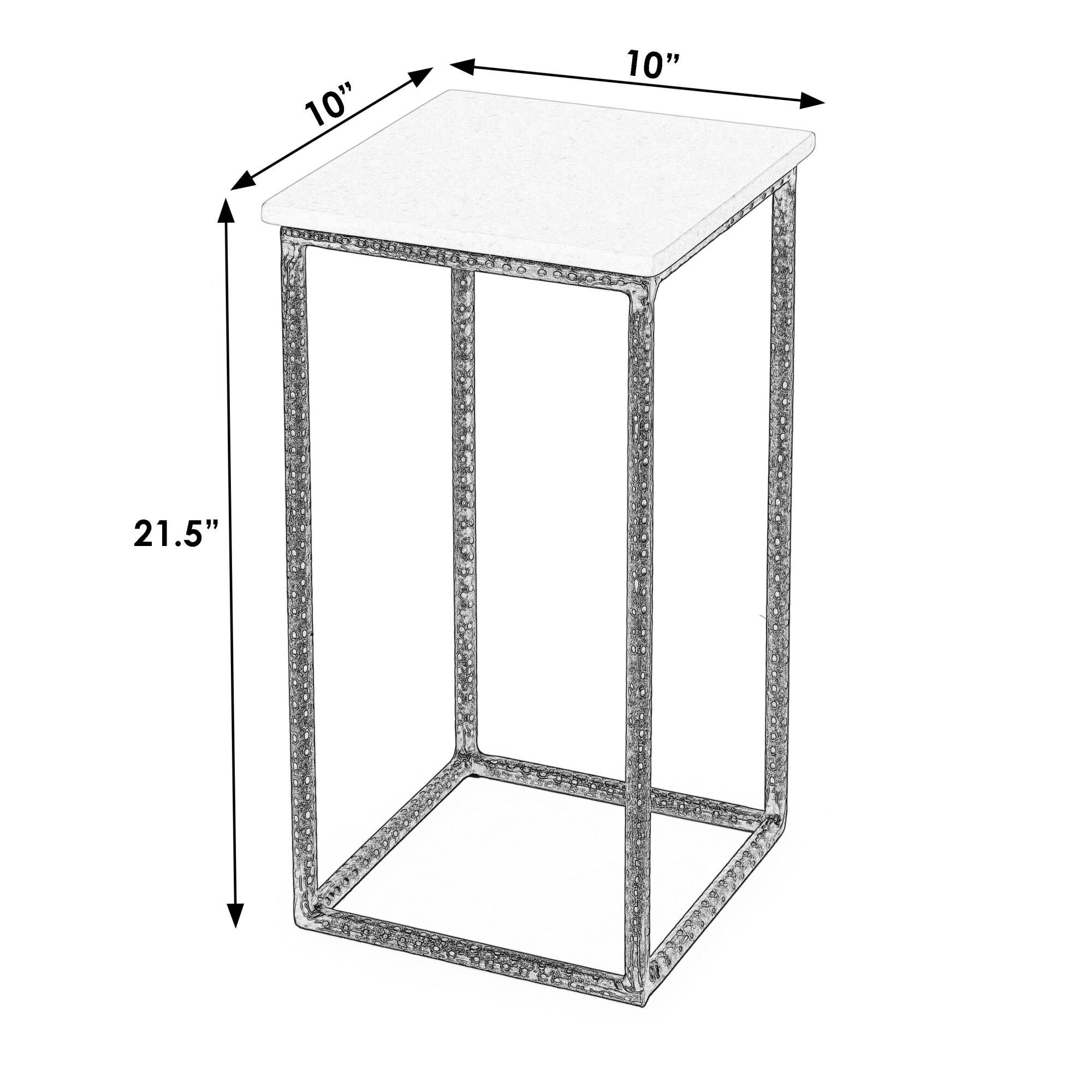 Shown in Marble & Metal finish